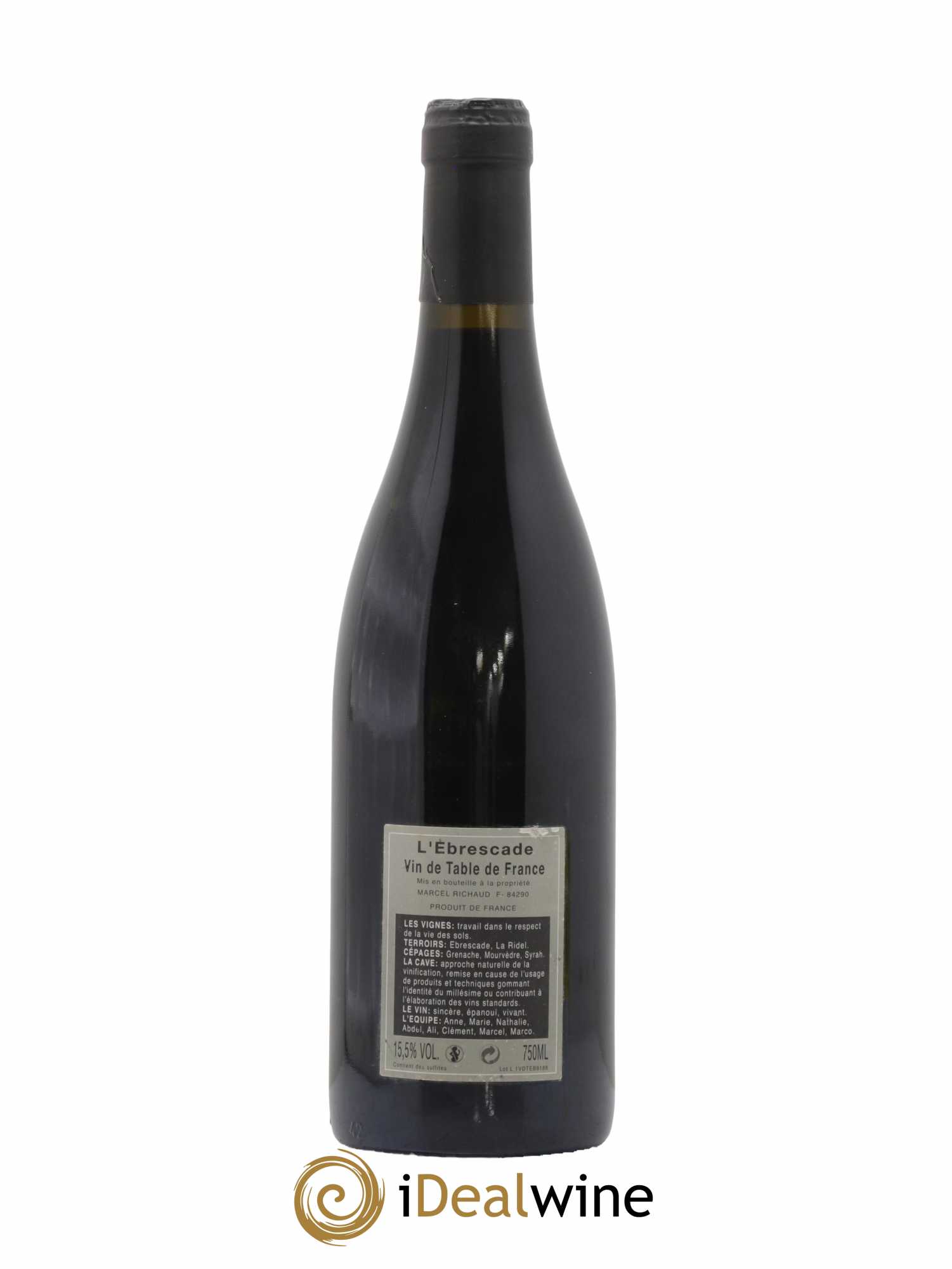 Cairanne Ebrescade Marcel Richaud - Lot de 1 bouteille - 1