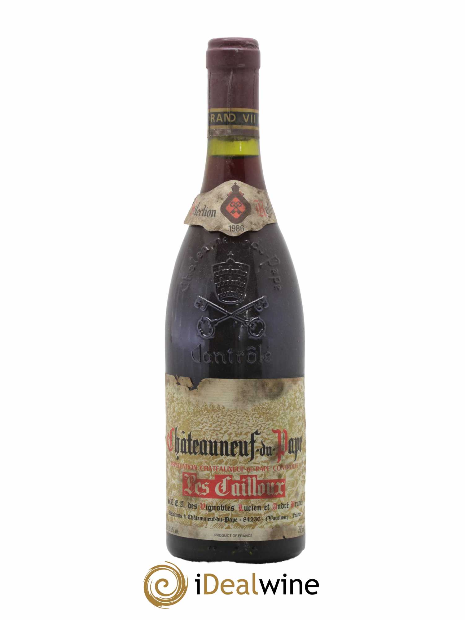 Châteauneuf-du-Pape Les Cailloux André Brunel 1986 - Lot de 1 bouteille - 0