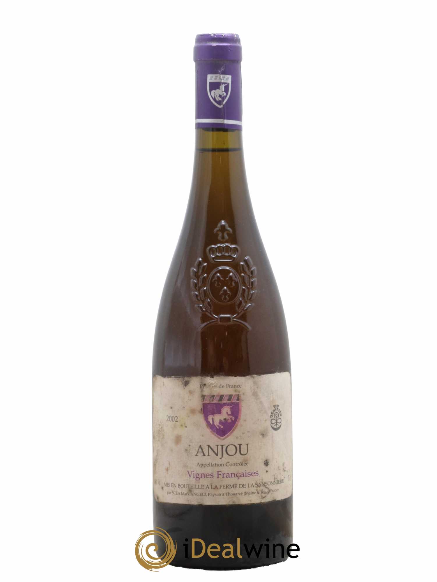 Anjou Vignes françaises Mark Angeli (Domaine) - Ferme de la Sansonnière 2002 - Lot de 1 bouteille - 0