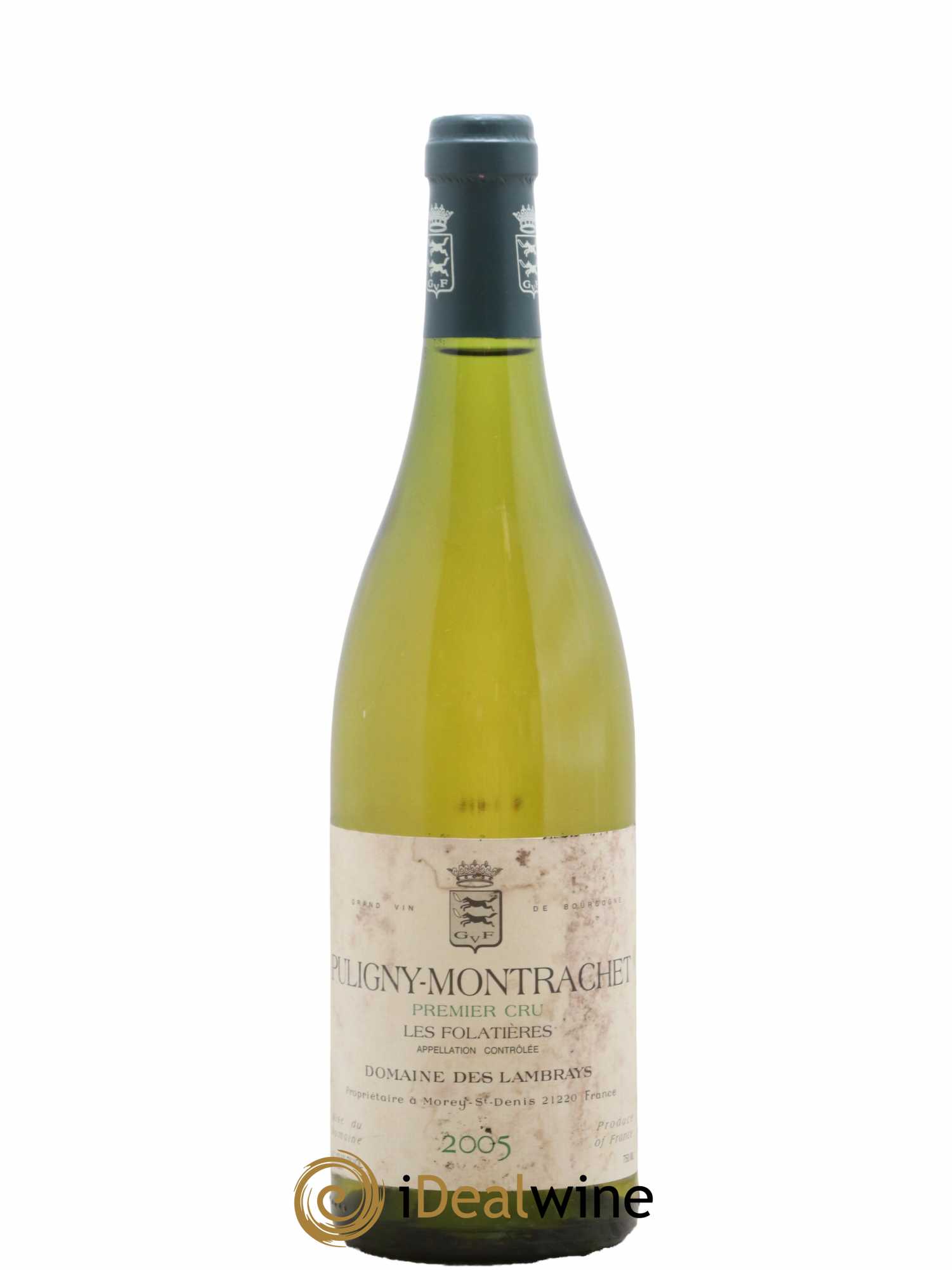 Puligny-Montrachet 1er Cru Les Folatières Domaine des Lambrays 2005 - Lot de 1 bouteille - 0
