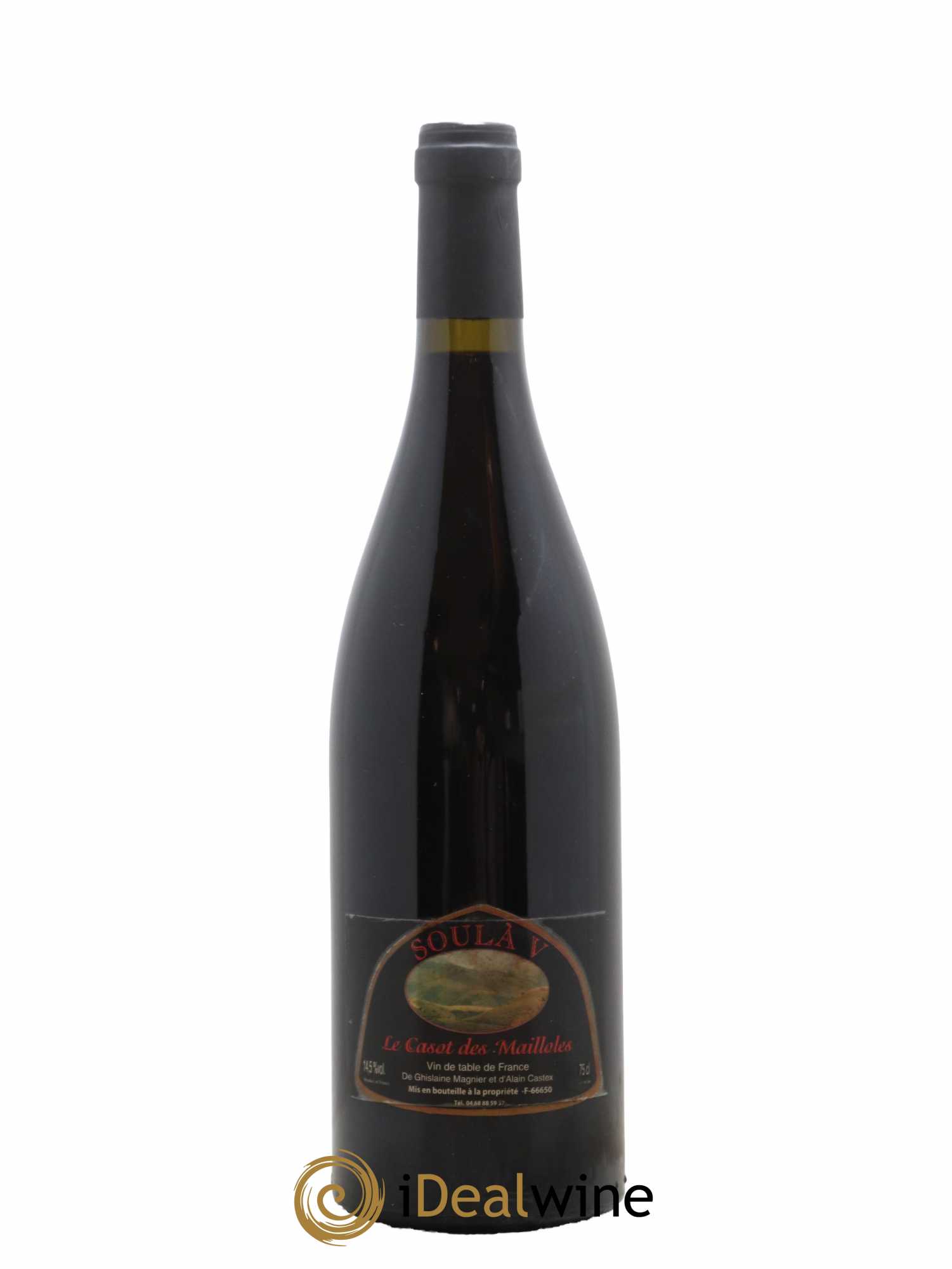 Vin de France Soula Le Casot des Mailloles V 2005 - Lot de 1 bouteille - 0