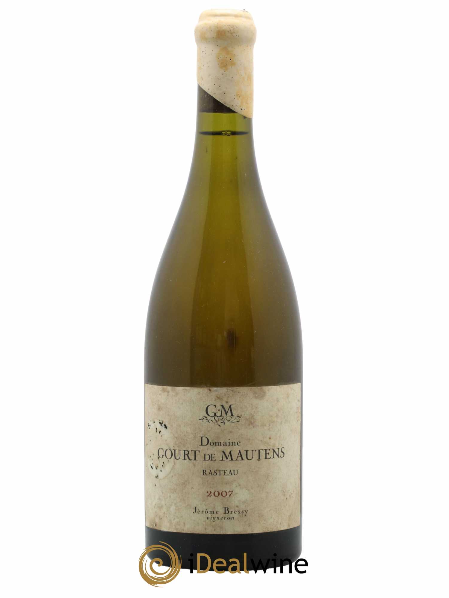 Rasteau Domaine Gourt de Mautens - Jérôme Bressy 2007 - Lot de 1 bouteille - 0