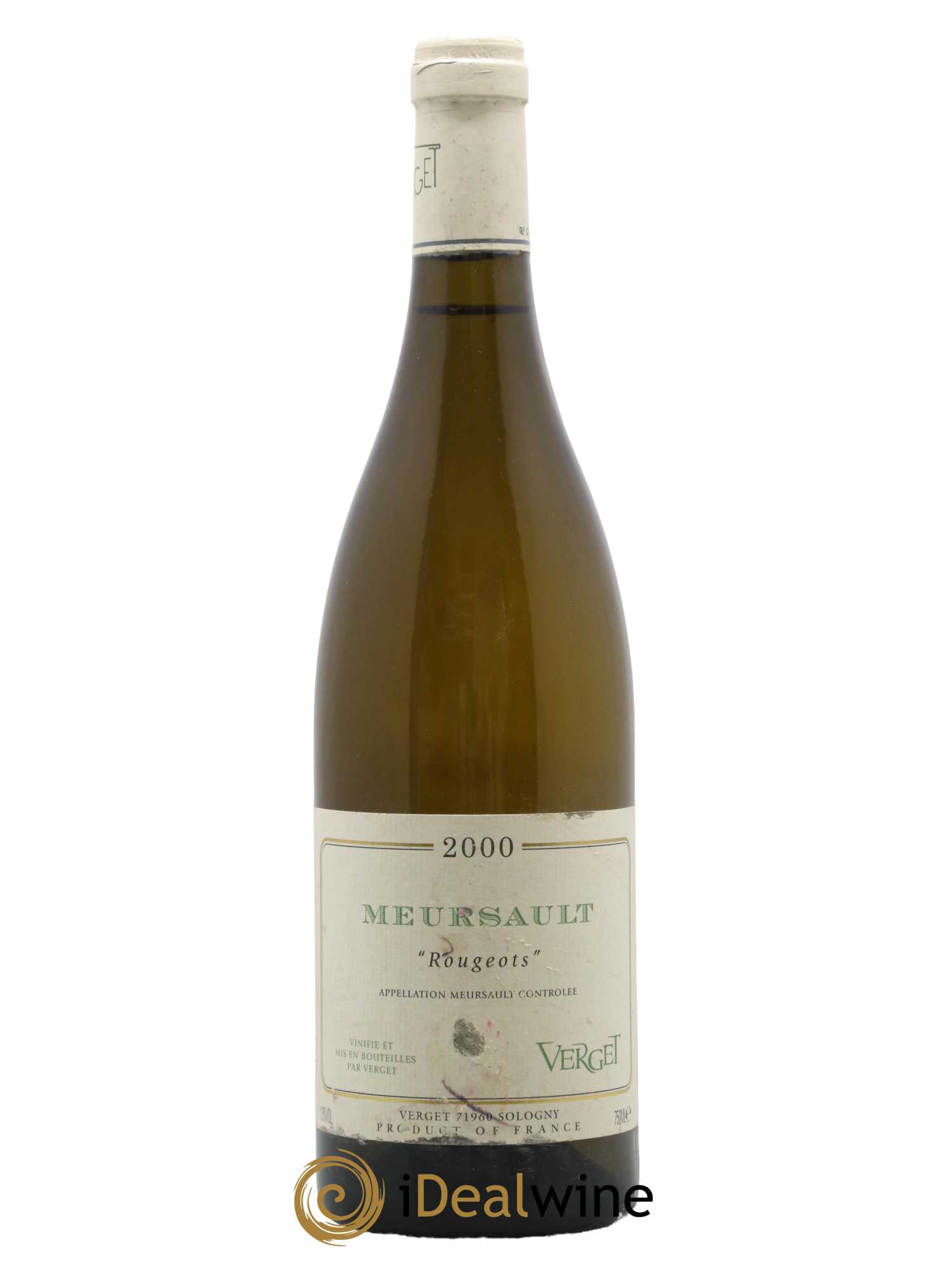 Meursault Rougeots Verget 2000 - Posten von 1 Flasche - 0