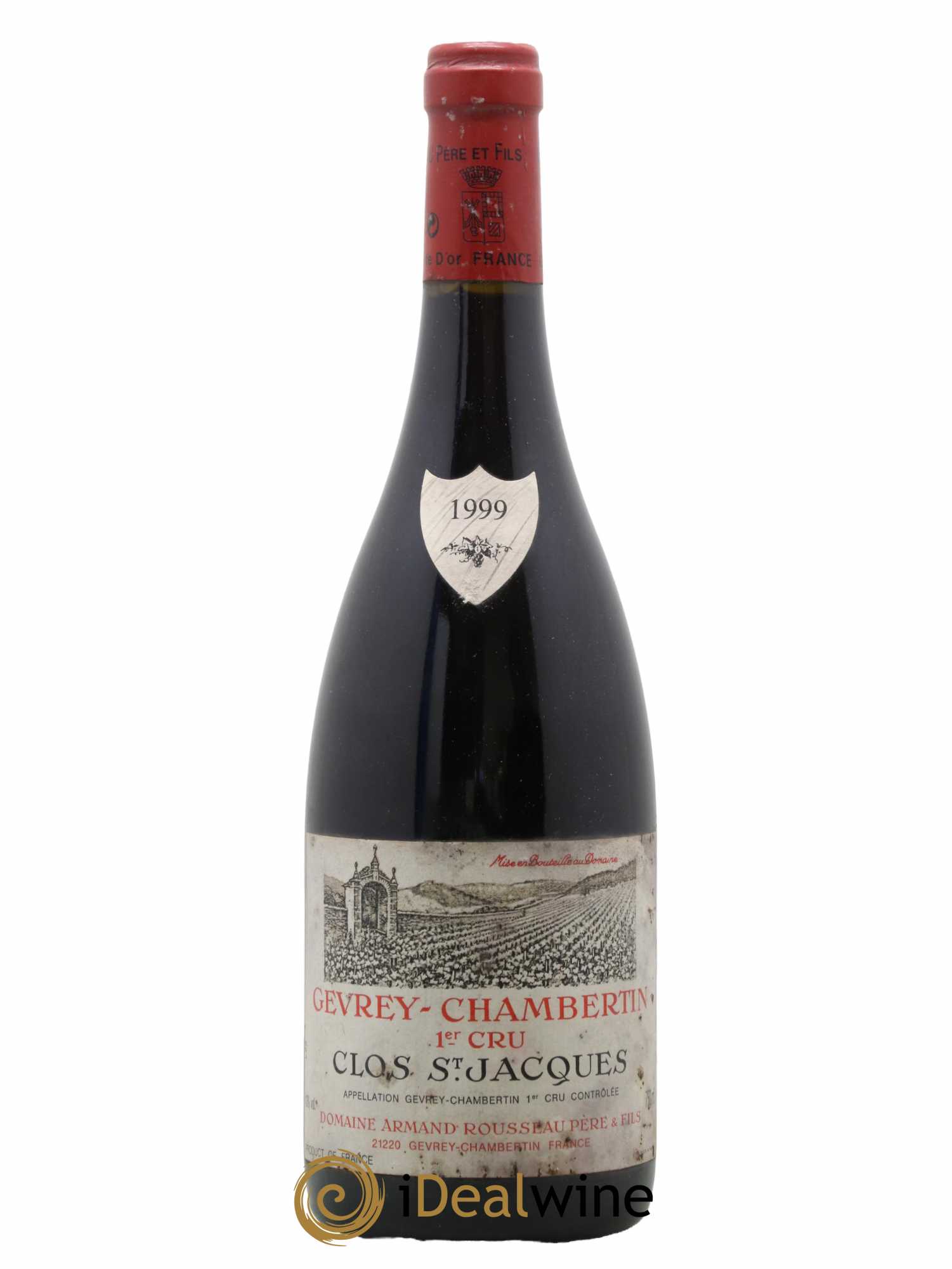 Gevrey-Chambertin 1er Cru Clos Saint-Jacques Armand Rousseau (Domaine) 1999 - Lot de 1 bouteille - 0