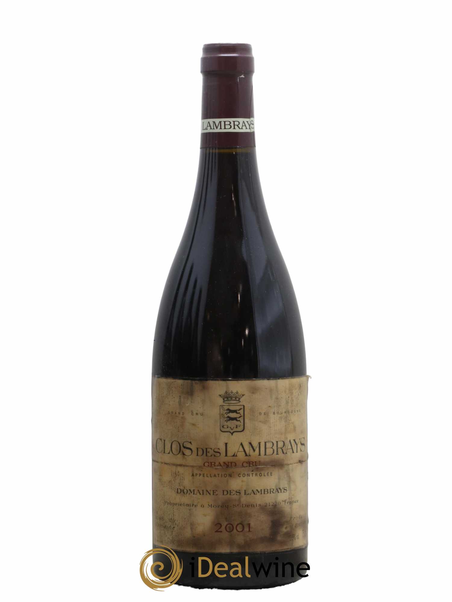 Clos des Lambrays Grand Cru Domaine des Lambrays 2001 - Lot de 1 bouteille - 0