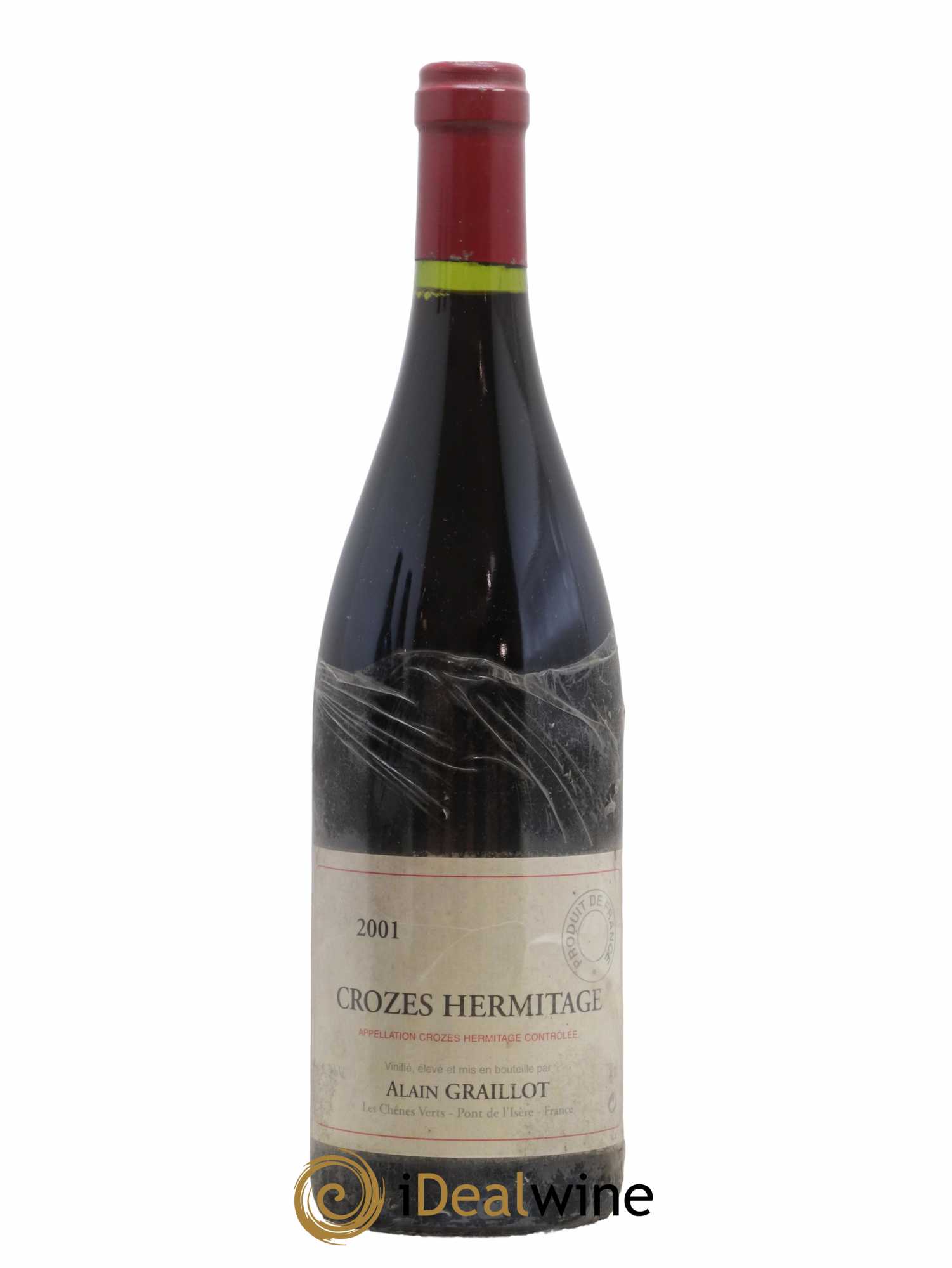 Crozes-Hermitage Domaine Graillot 2001 - Lot de 1 bouteille - 0