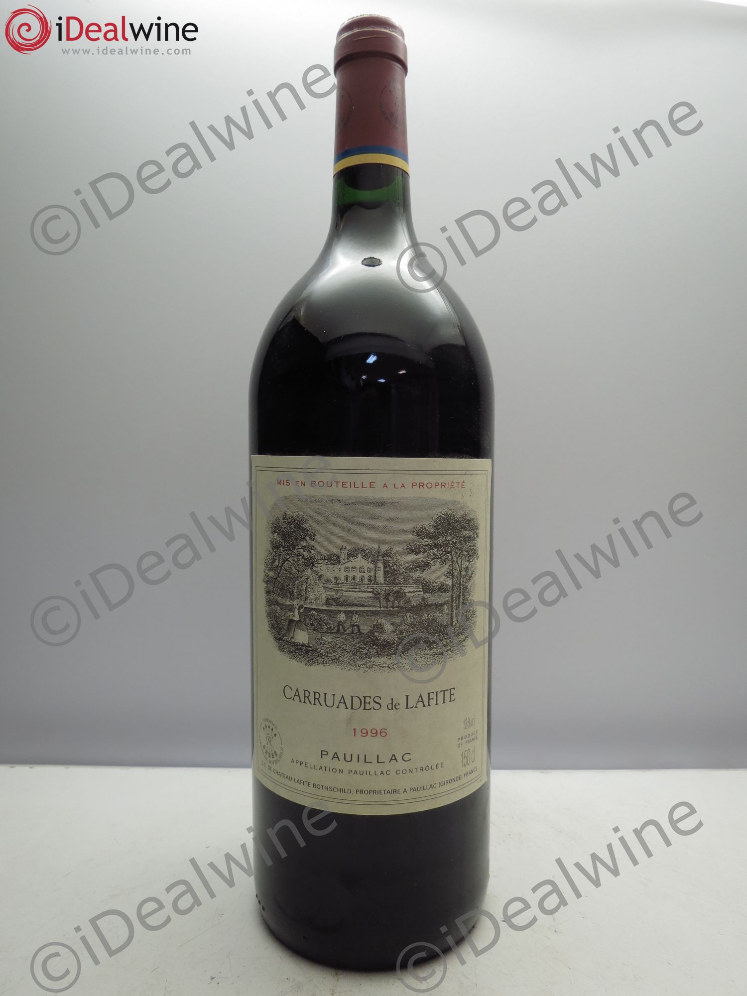 Carruades de Lafite Rothschild Second Vin (sans prix de reserve / no reserve) 1996 - Posten von 1 Magnum - 0
