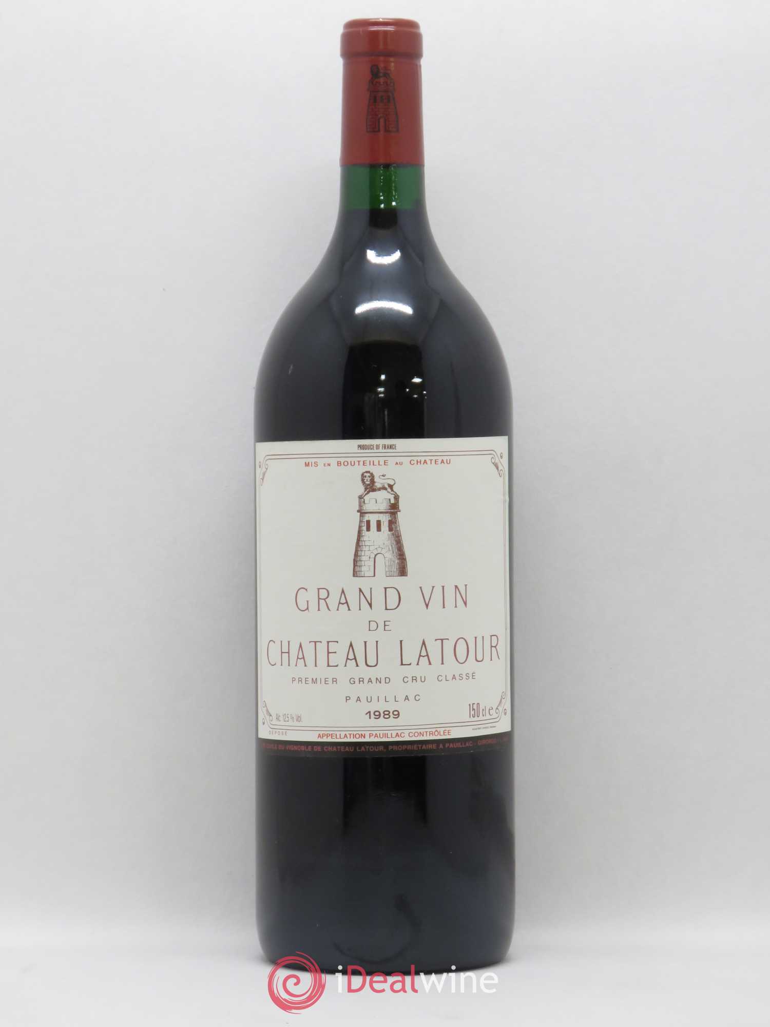 Château Latour 1er Grand Cru Classé 1989 - Lot de 1 magnum - 0