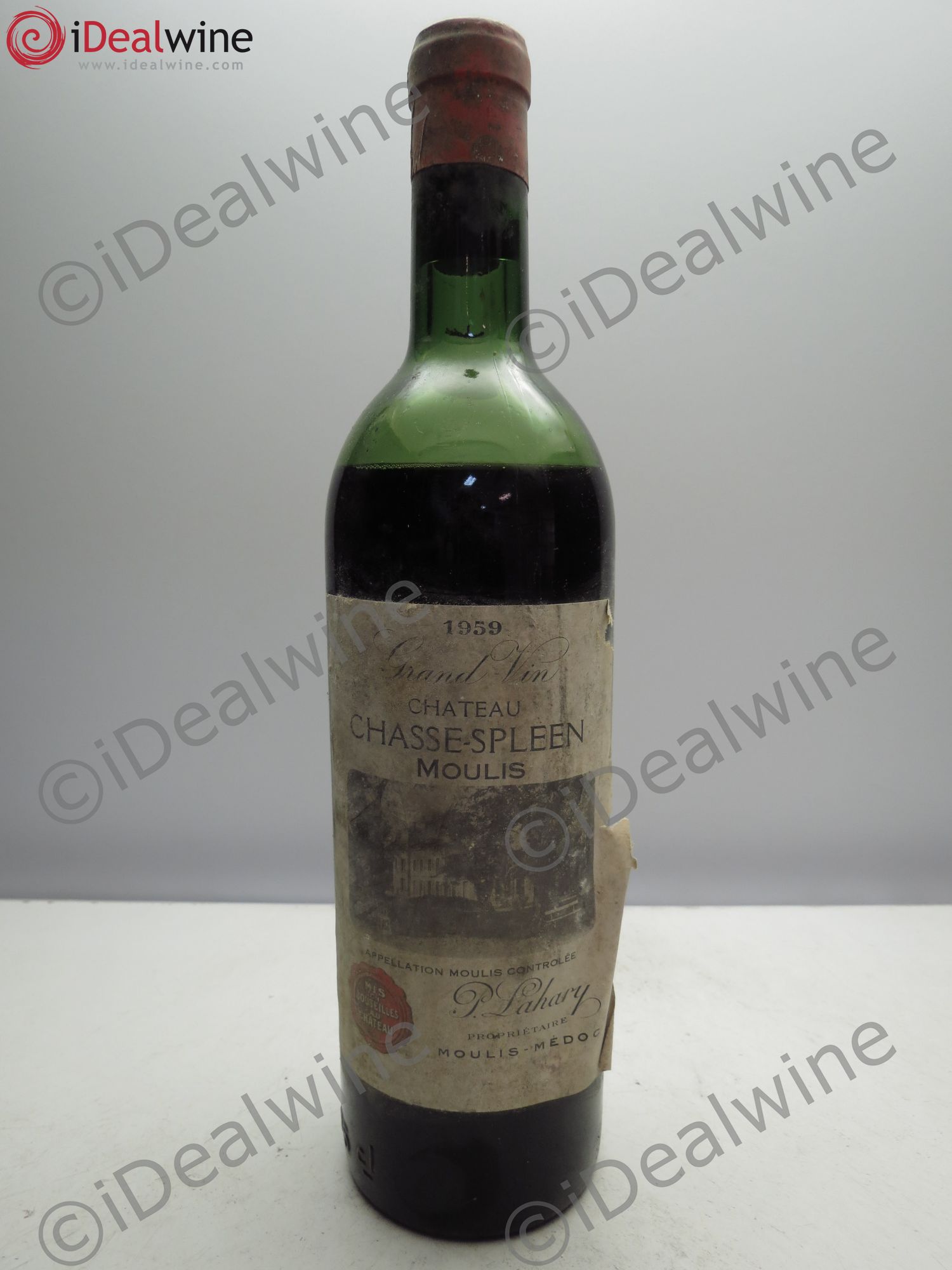 Château Chasse Spleen (sans prix de reserve / no reserve) 1959 - Posten von 1 Flasche - 0
