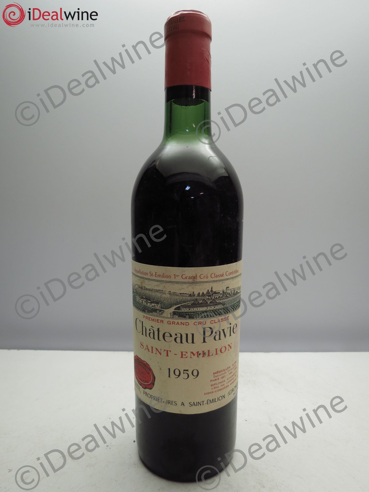 Château Pavie 1er Grand Cru Classé A 1959 - Lot de 1 bouteille - 0