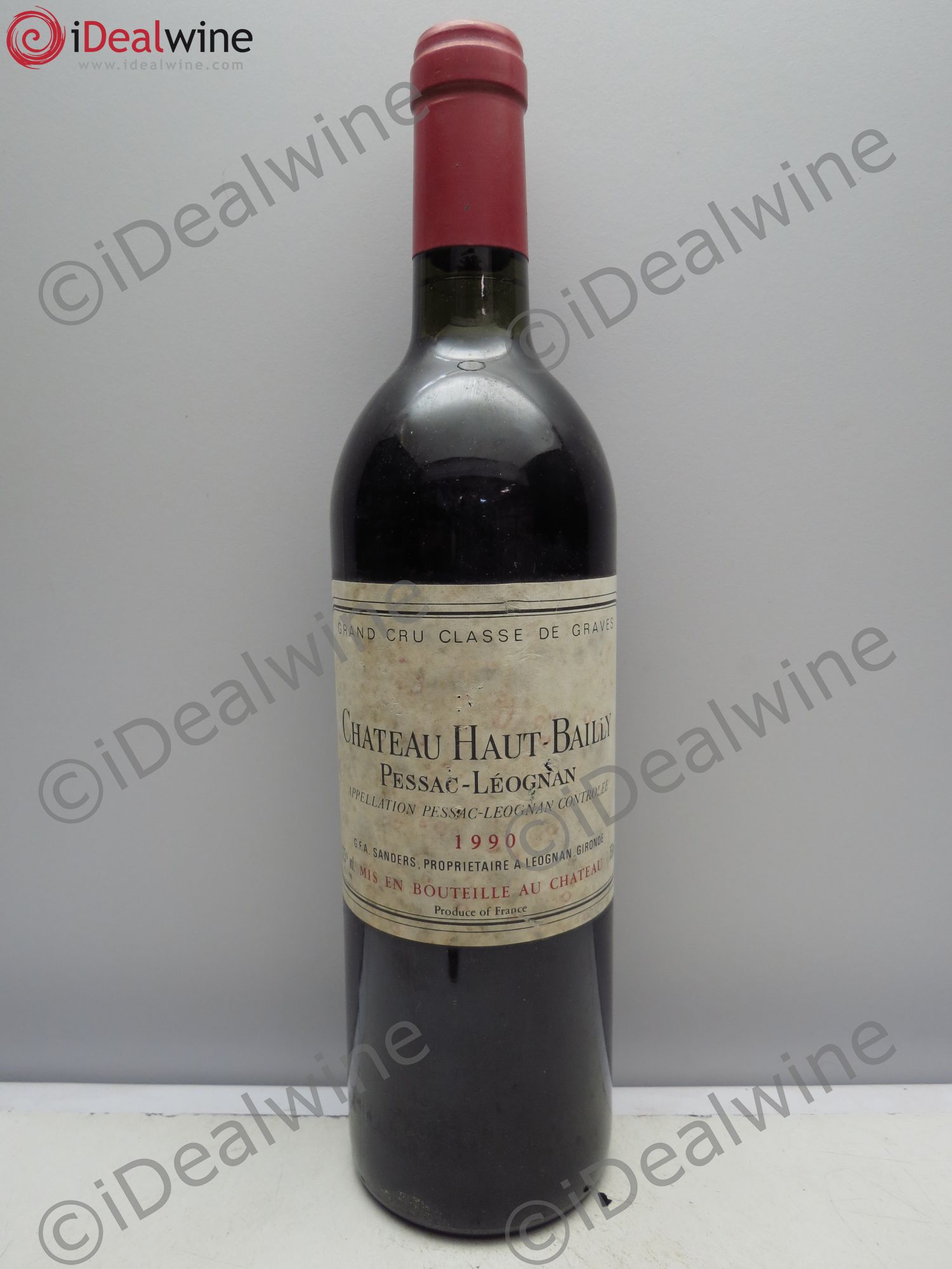 Château Haut-Bailly Cru Classé de Graves 1990 - Lot de 1 bouteille - 0