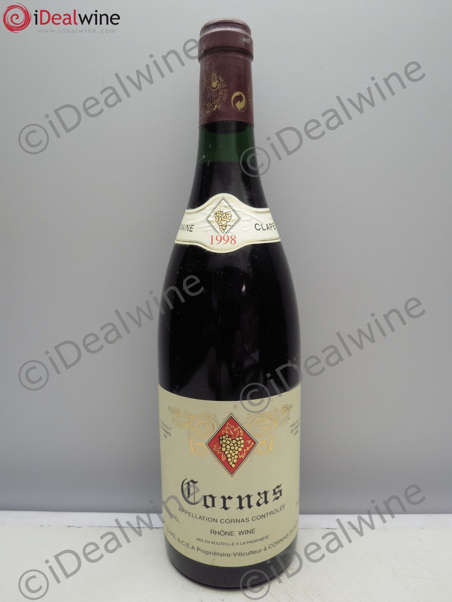 Cornas Auguste Clape 1998 - Lot de 1 bouteille - 0