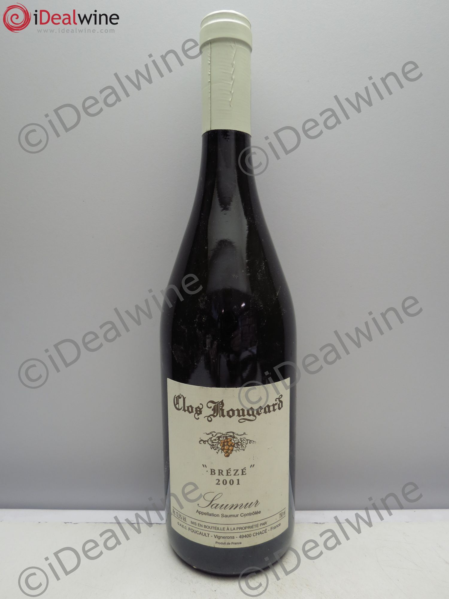 Saumur Brézé Clos Rougeard 2001 - Lot de 1 bouteille - 0