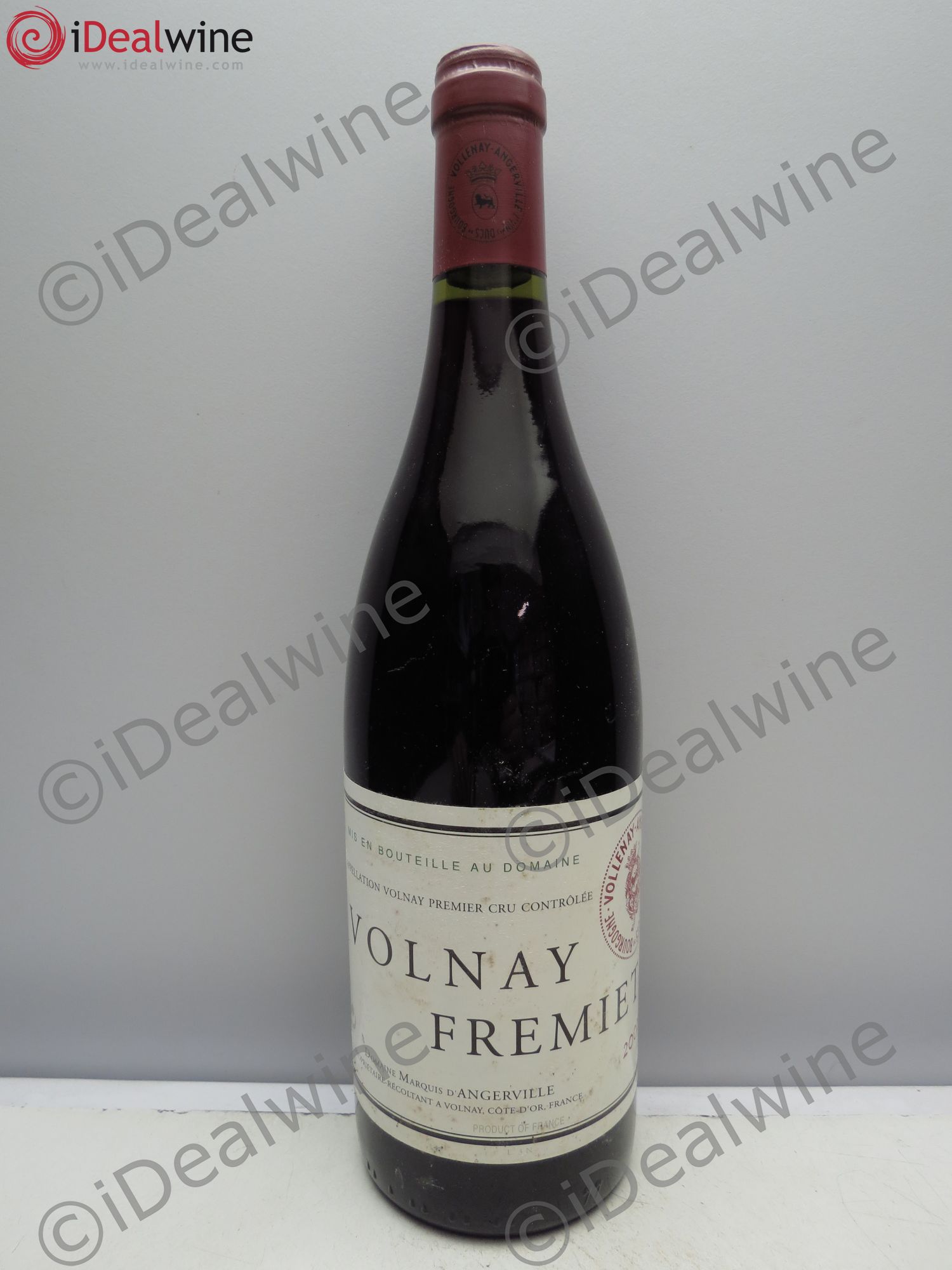 Volnay 1er Cru Frémiet Marquis d'Angerville (Domaine) 2002 - Lot de 1 bouteille - 0