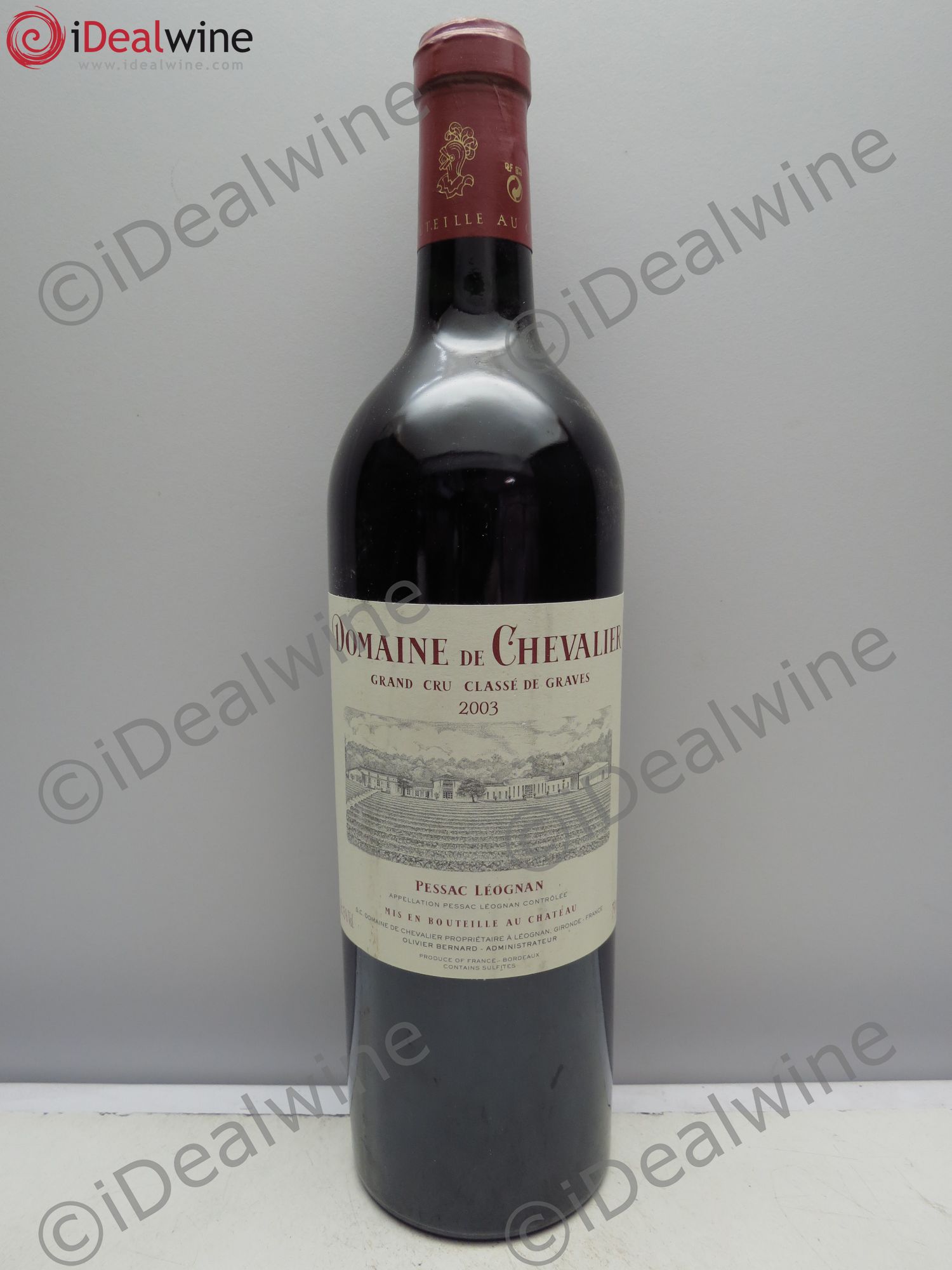 Domaine de Chevalier Cru Classé de Graves 2003 - Lot de 1 bouteille - 0