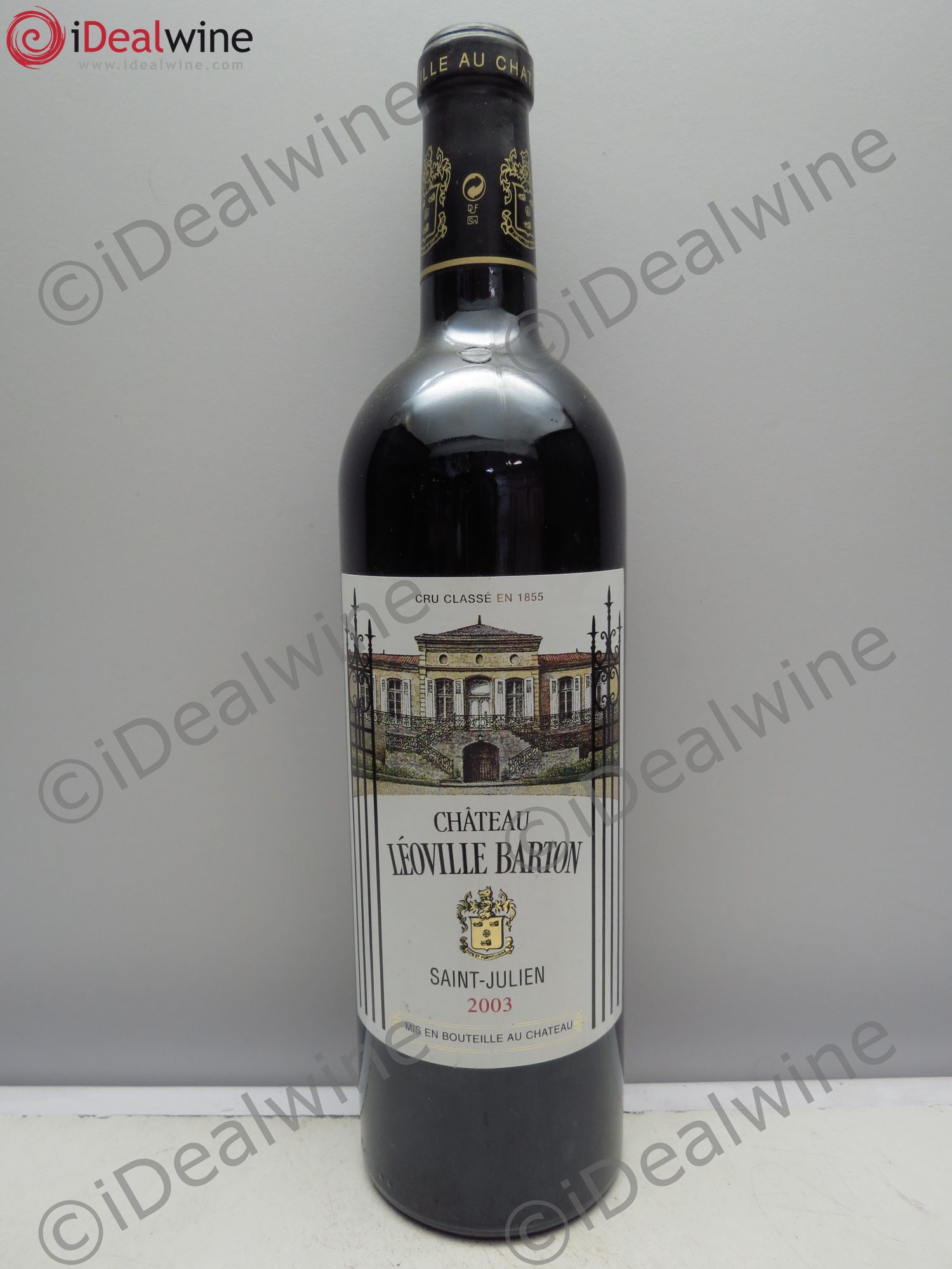 Château Léoville Barton 2ème Grand Cru Classé 2003 - Lot de 1 bouteille - 0