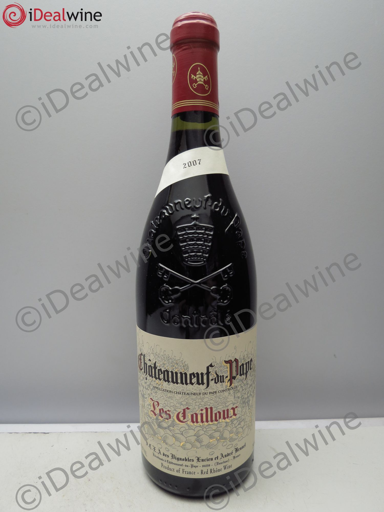 Châteauneuf-du-Pape Les Cailloux André Brunel 2007 - Lot de 1 bouteille - 0