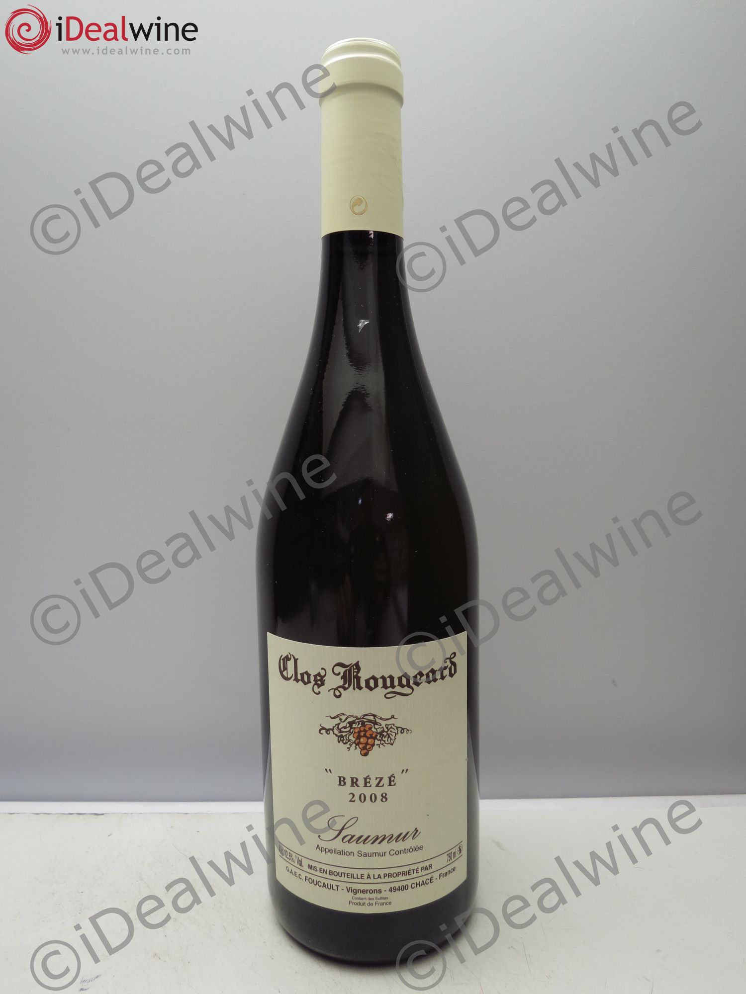 Saumur Brézé Clos Rougeard 2008 - Posten von 1 Flasche - 0