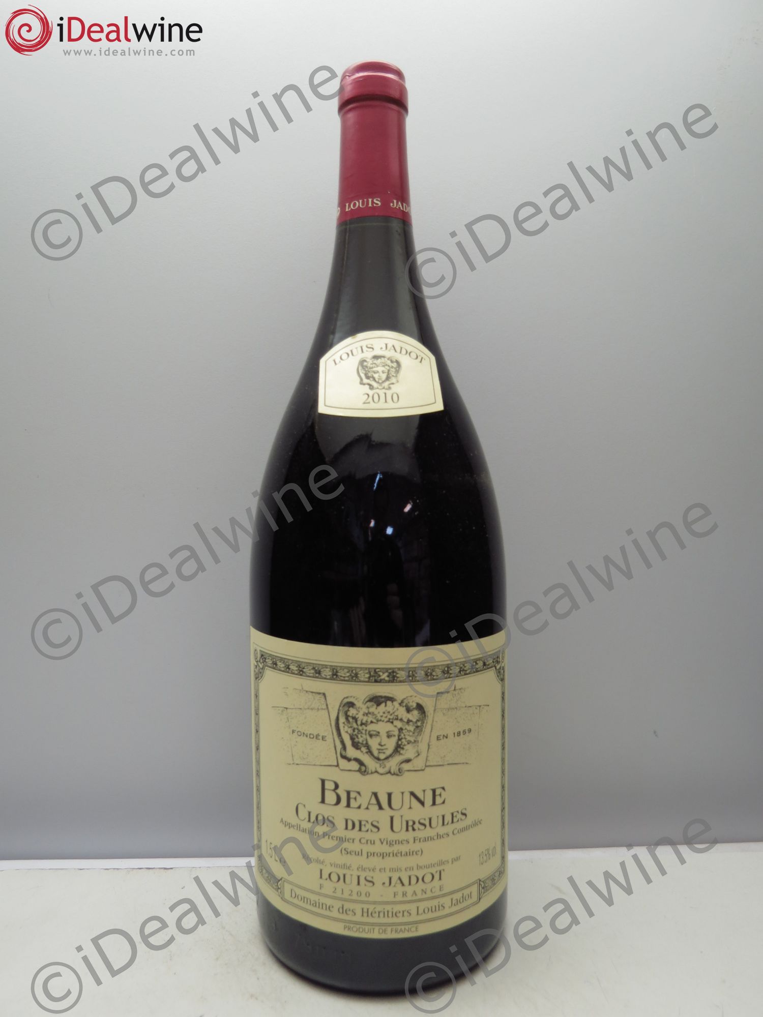 Beaune 1er Cru Clos des Ursules Maison Louis Jadot Vignes Franches Monopole 2010 - Lot de 1 magnum - 0