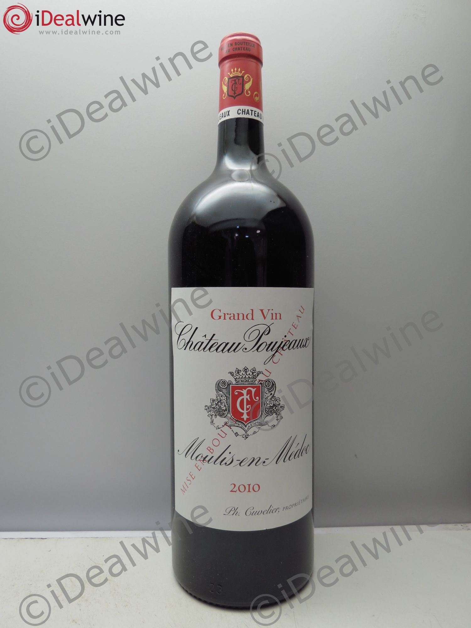 Château Poujeaux 2010 - Lot de 1 magnum - 0