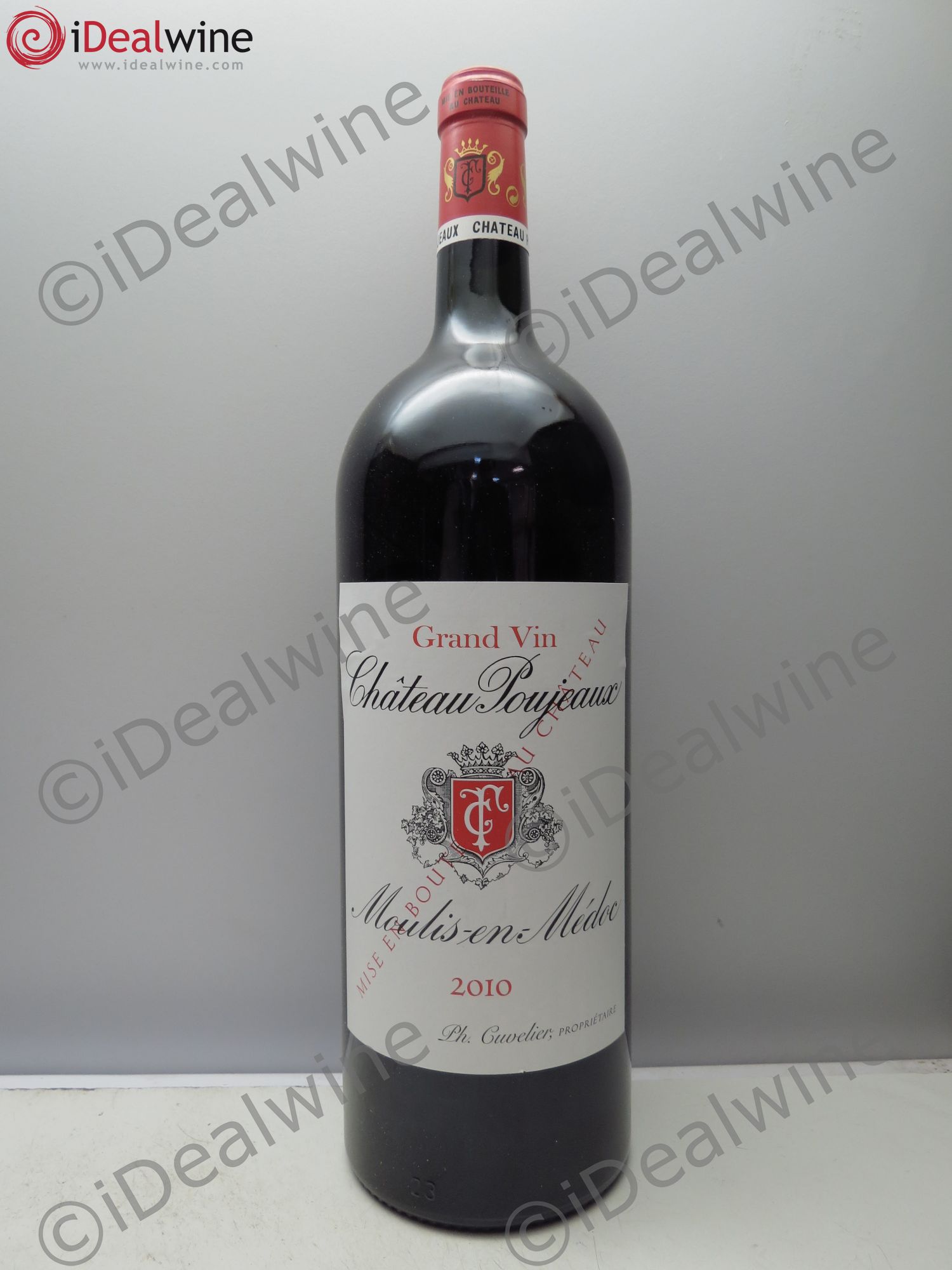 Château Poujeaux 2010 - Lot de 1 magnum - 0