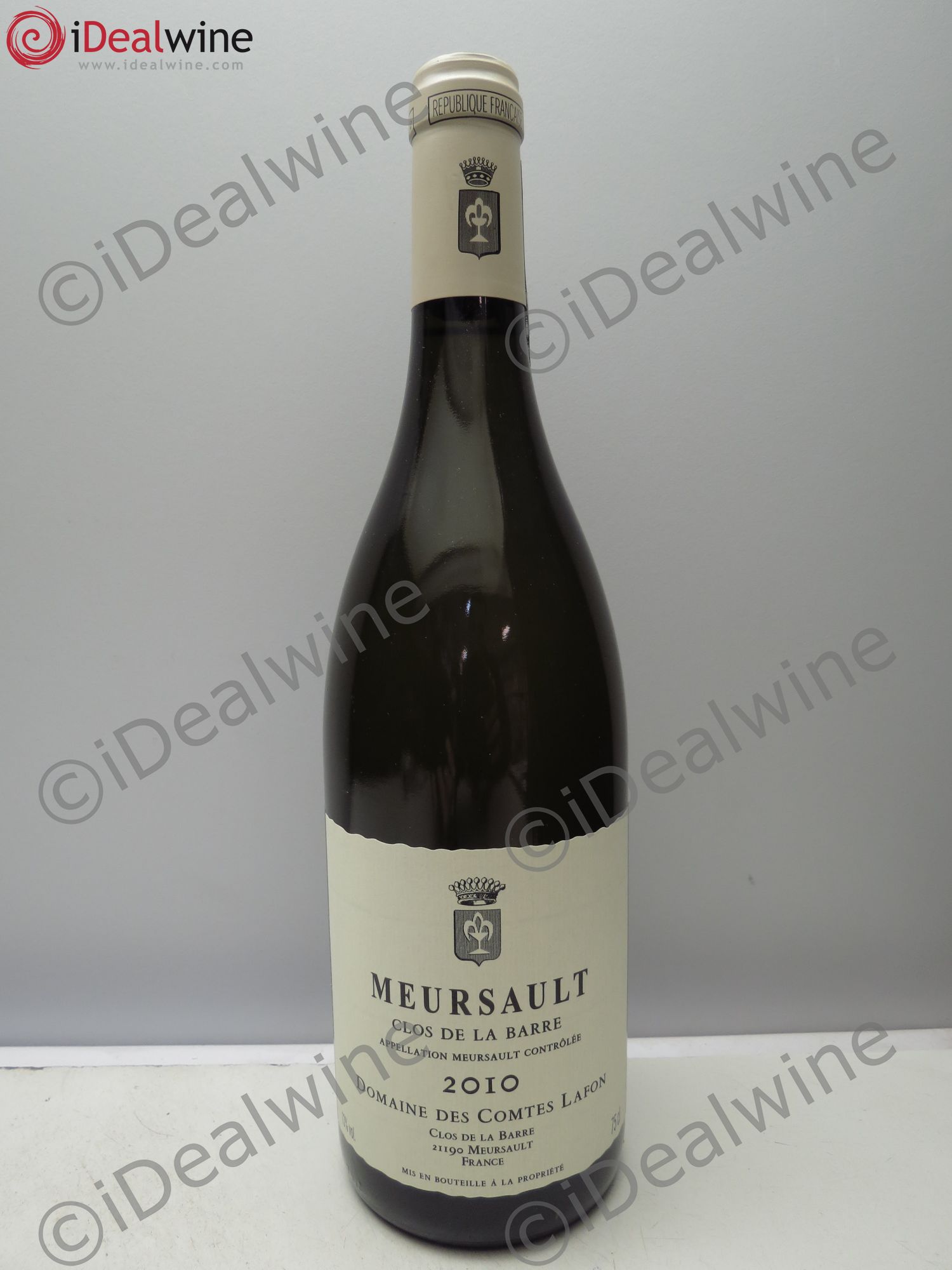 Meursault Clos de la Barre Comtes Lafon (Domaine des) 2010 - Lot de 1 bouteille - 0