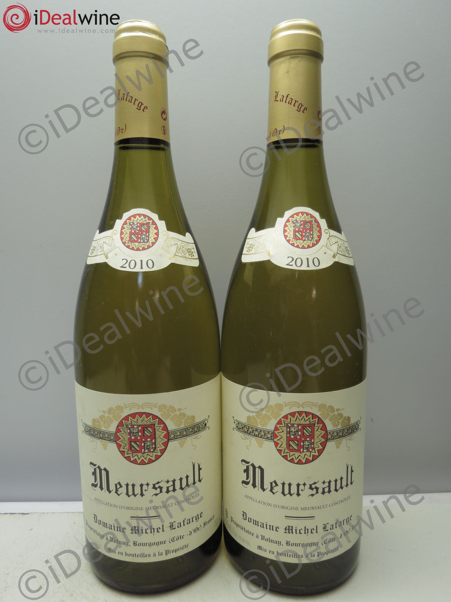 Meursault 2010 - Posten von 2 Flaschen - 0