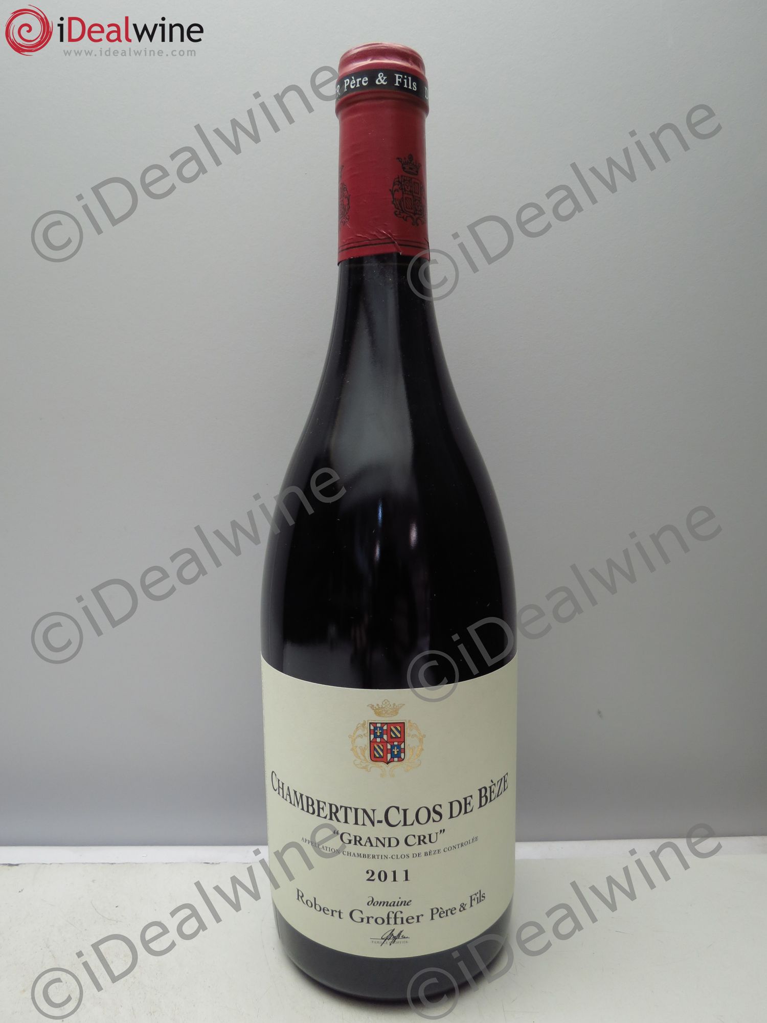 Chambertin Clos de Bèze Grand Cru Robert Groffier Père & Fils (Domaine) 2011 - Lot de 1 bouteille - 0