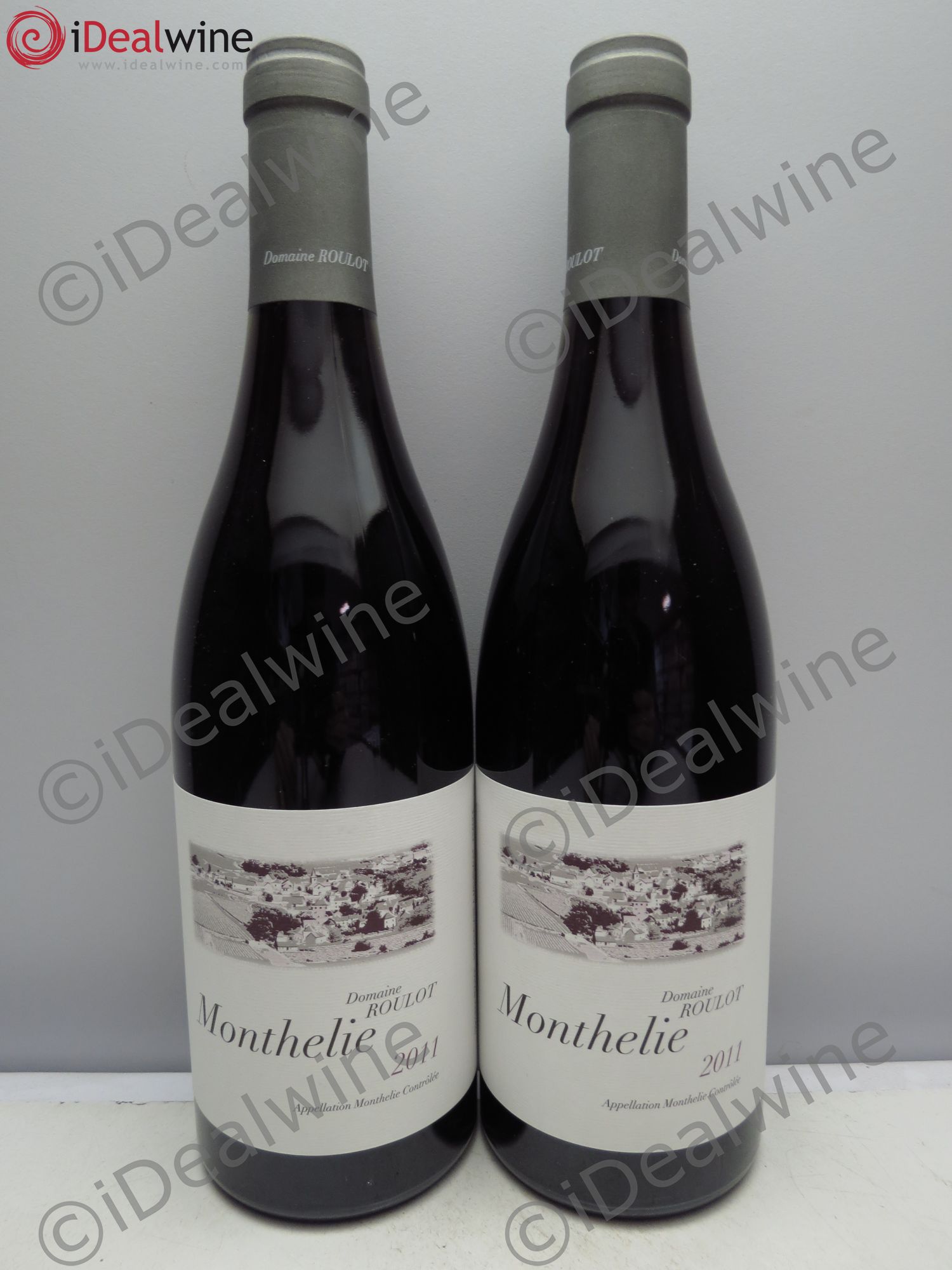 Monthélie Domaine Roulot 2011 - Lot de 2 bouteilles - 0