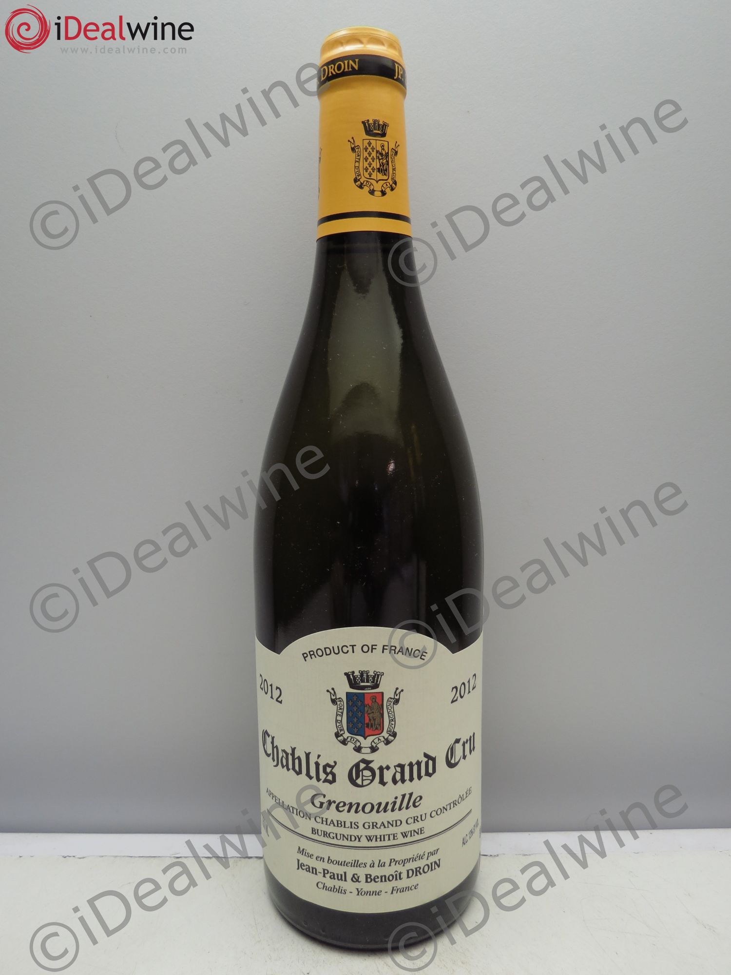 Chablis Grand Cru 2012 - Posten von 1 Flasche - 0