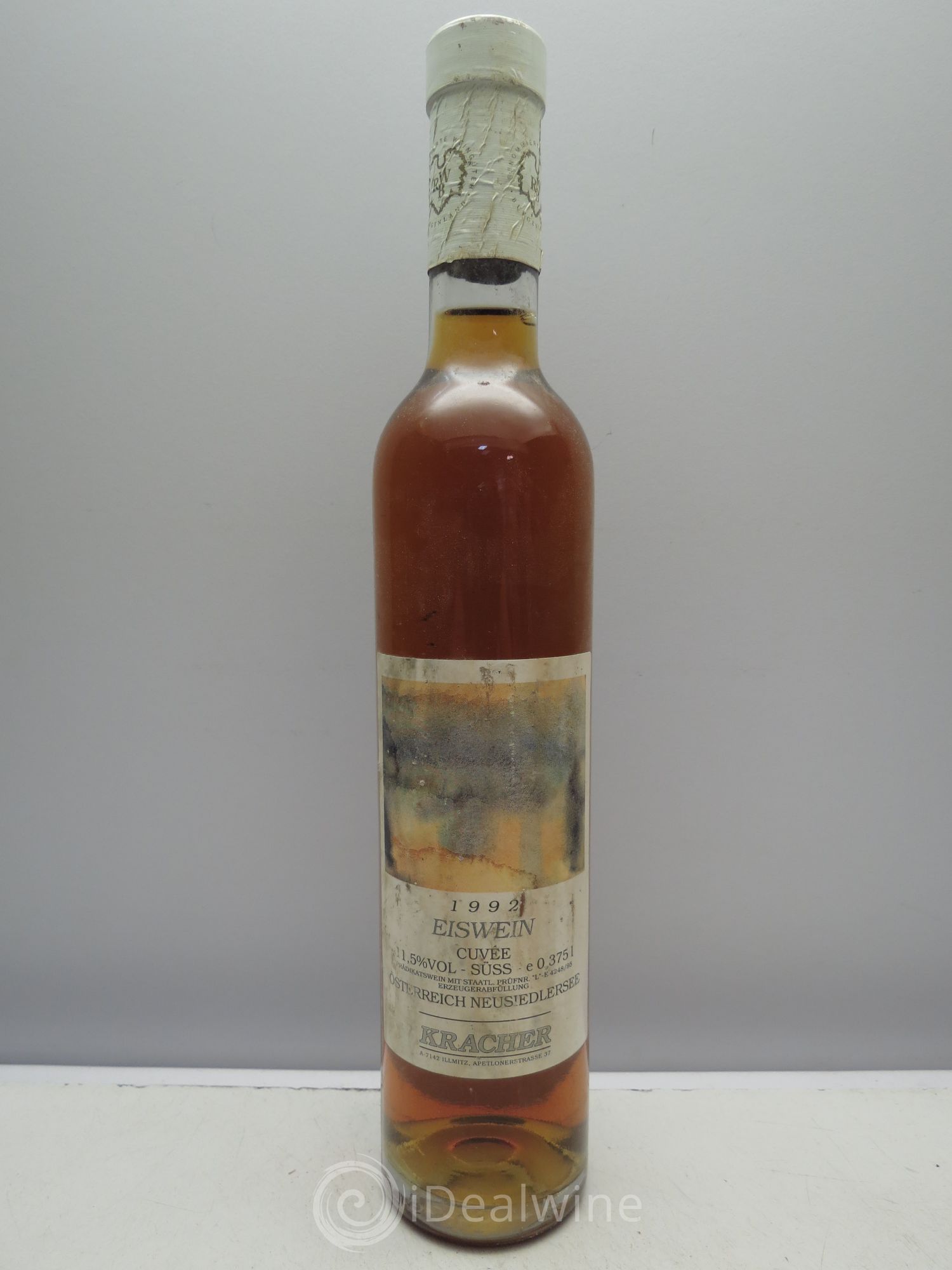 Autriche Eiswein Domaine alois Kracher Cuvée Suss 1992 - Posten von 1 Demi-Flasche - 0