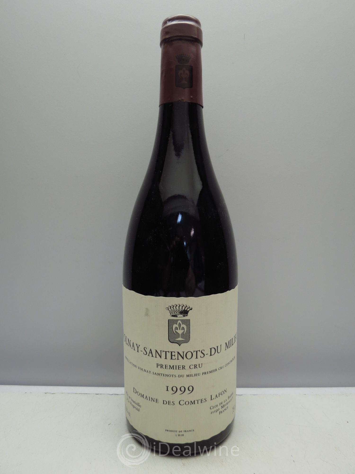 Volnay 1er Cru Santenots du Milieu Comtes Lafon (Domaine des) 1999 - Lot de 1 bouteille - 0