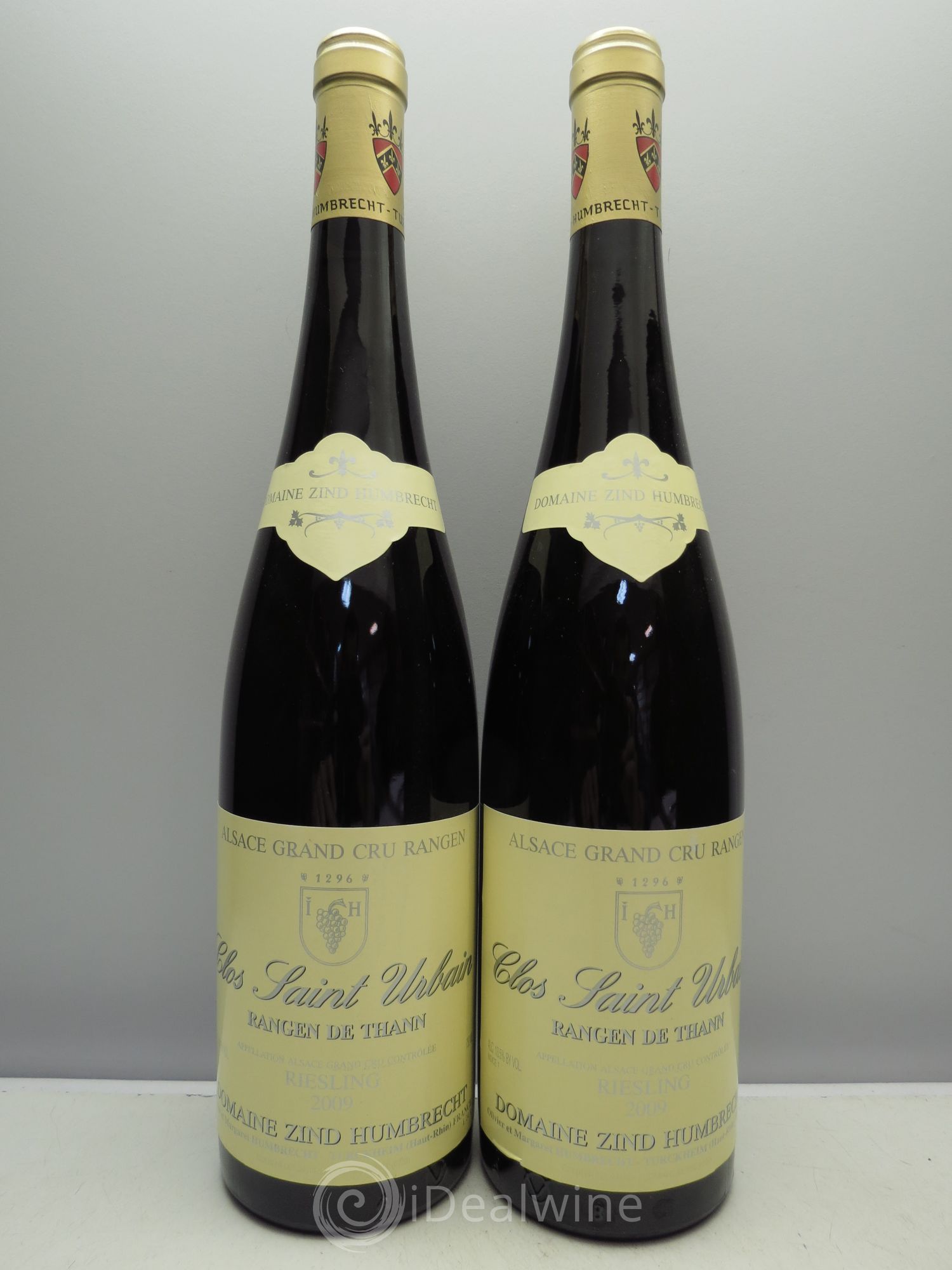 Alsace Riesling Grand Cru Rangen de Thann Clos Saint Urbain Zind-Humbrecht (Domaine) 2009 - Lot de 2 bouteilles - 0