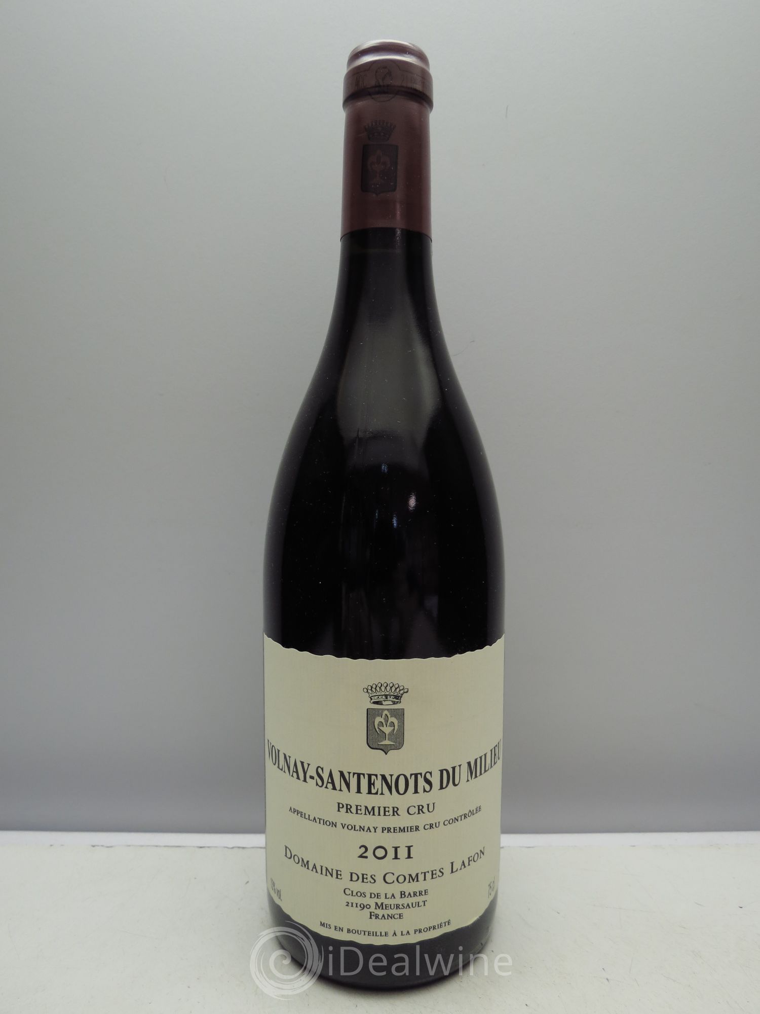 Volnay 1er Cru Santenots du Milieu Comtes Lafon (Domaine des) 2011 - Lot de 1 bouteille - 0