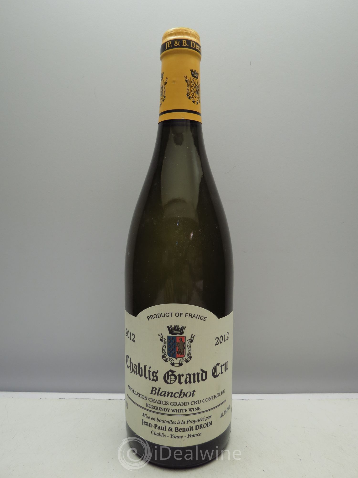 Chablis Grand Cru 2012 - Posten von 1 Flasche - 0