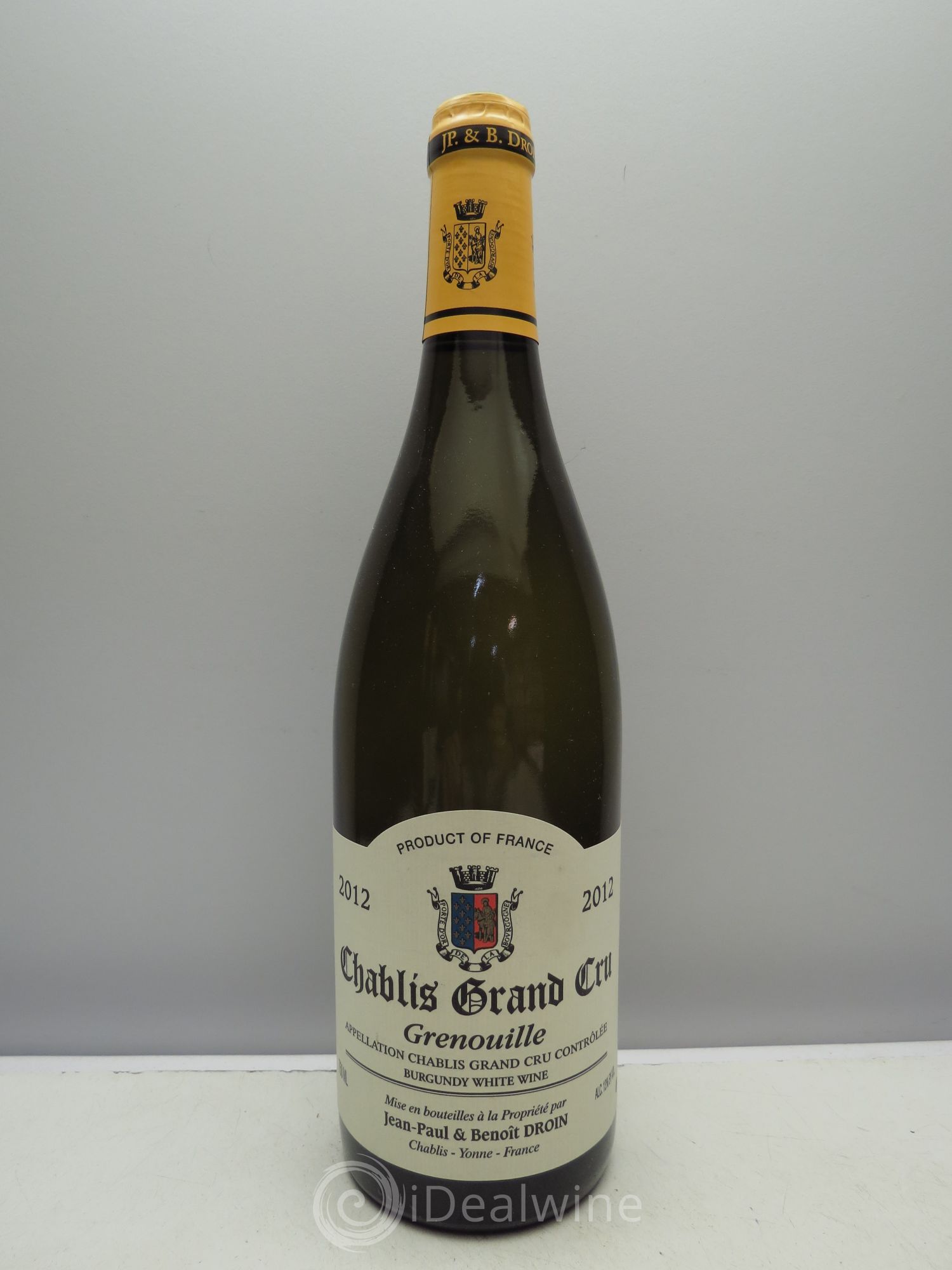 Chablis Grand Cru 2012 - Posten von 1 Flasche - 0