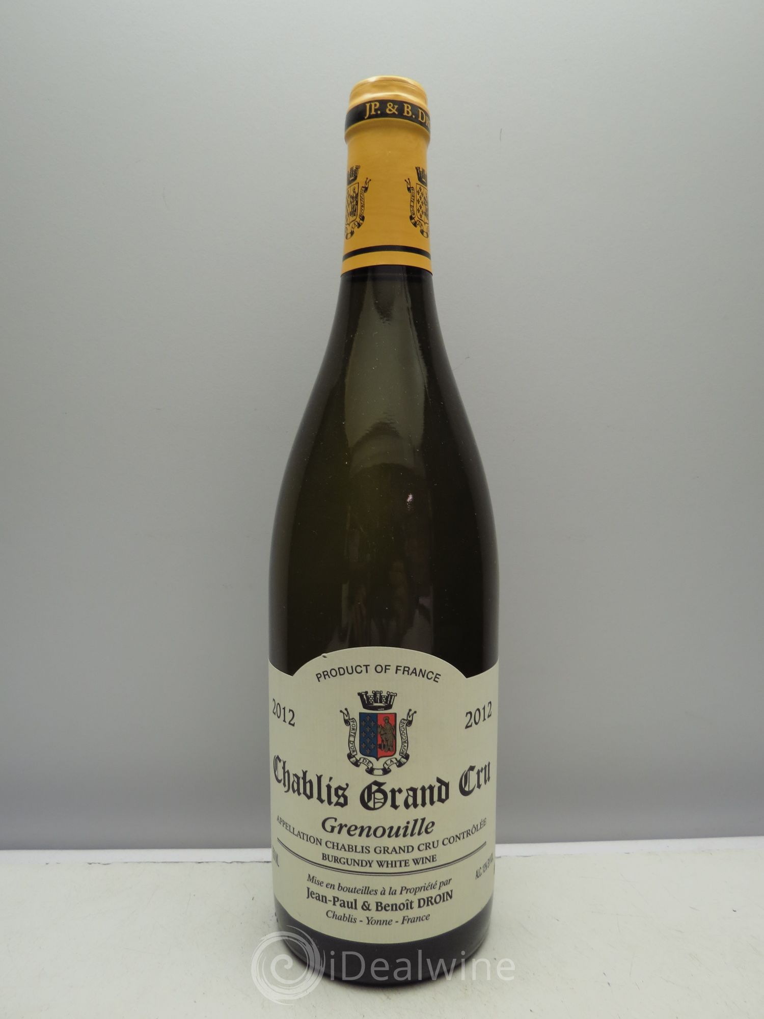 Chablis Grand Cru 2012 - Posten von 1 Flasche - 0