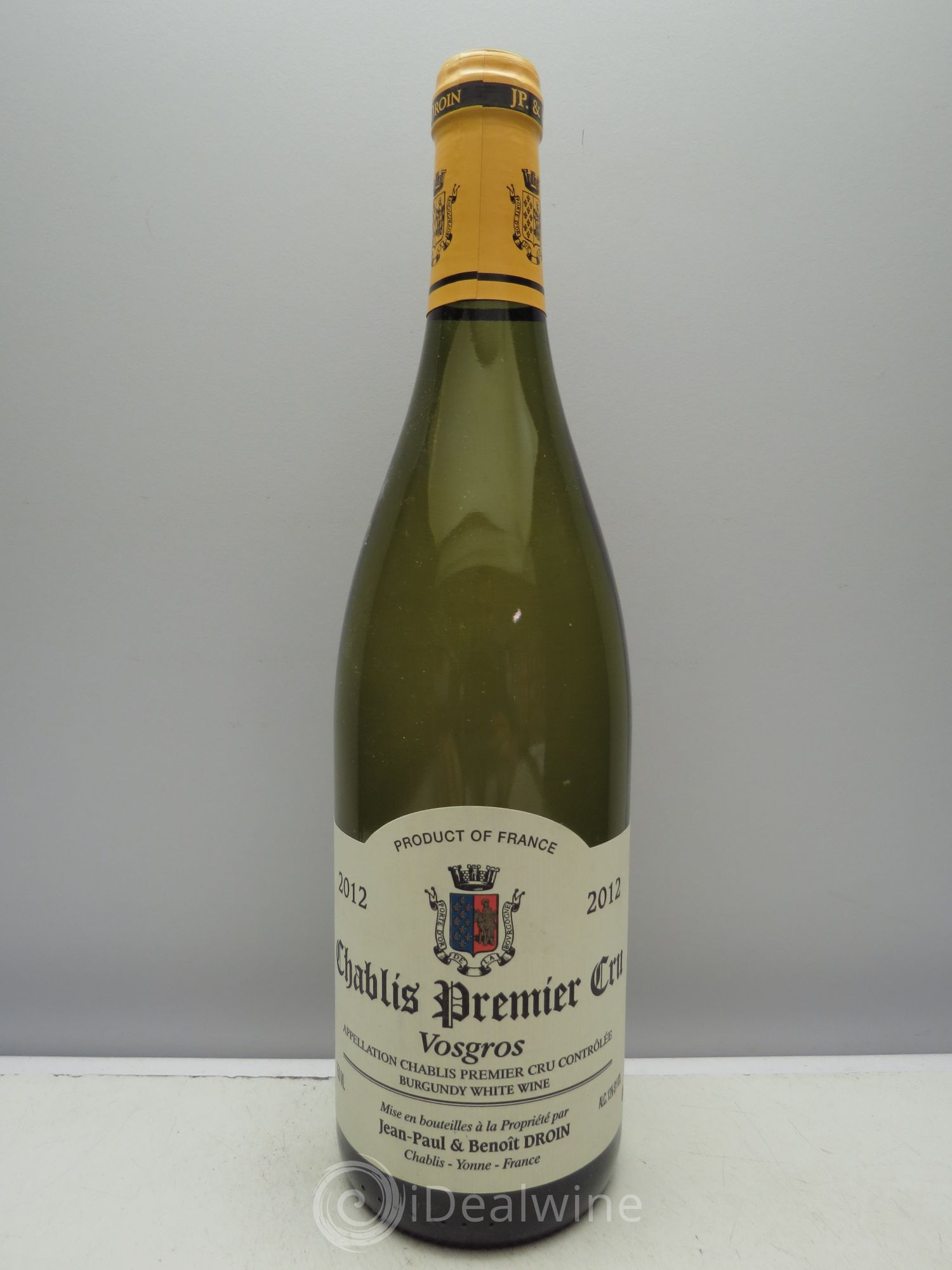 Chablis 1er Cru 2012 - Lot de 1 bouteille - 0