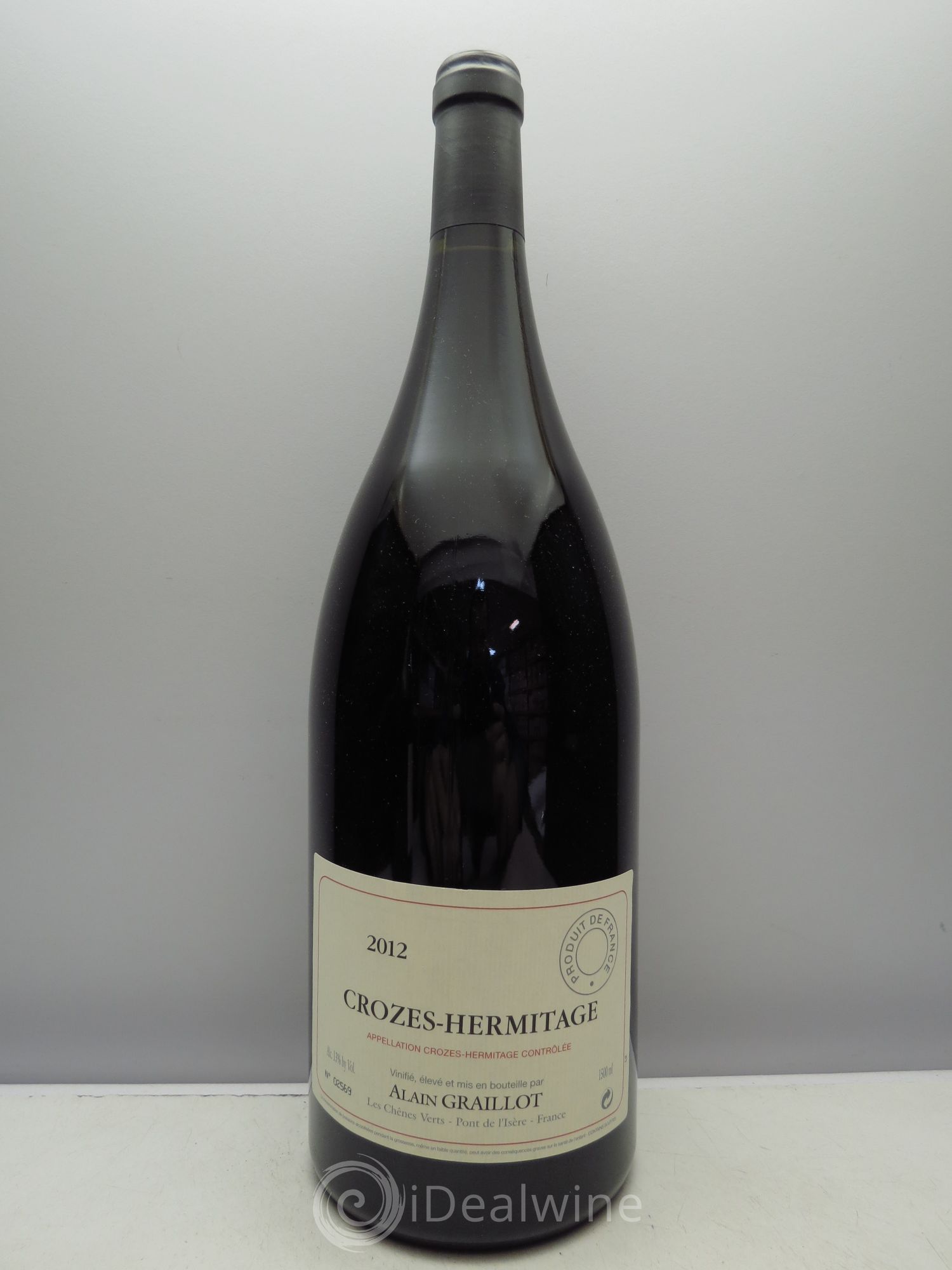 Crozes-Hermitage Domaine Graillot 2012 - Lot de 1 magnum - 0