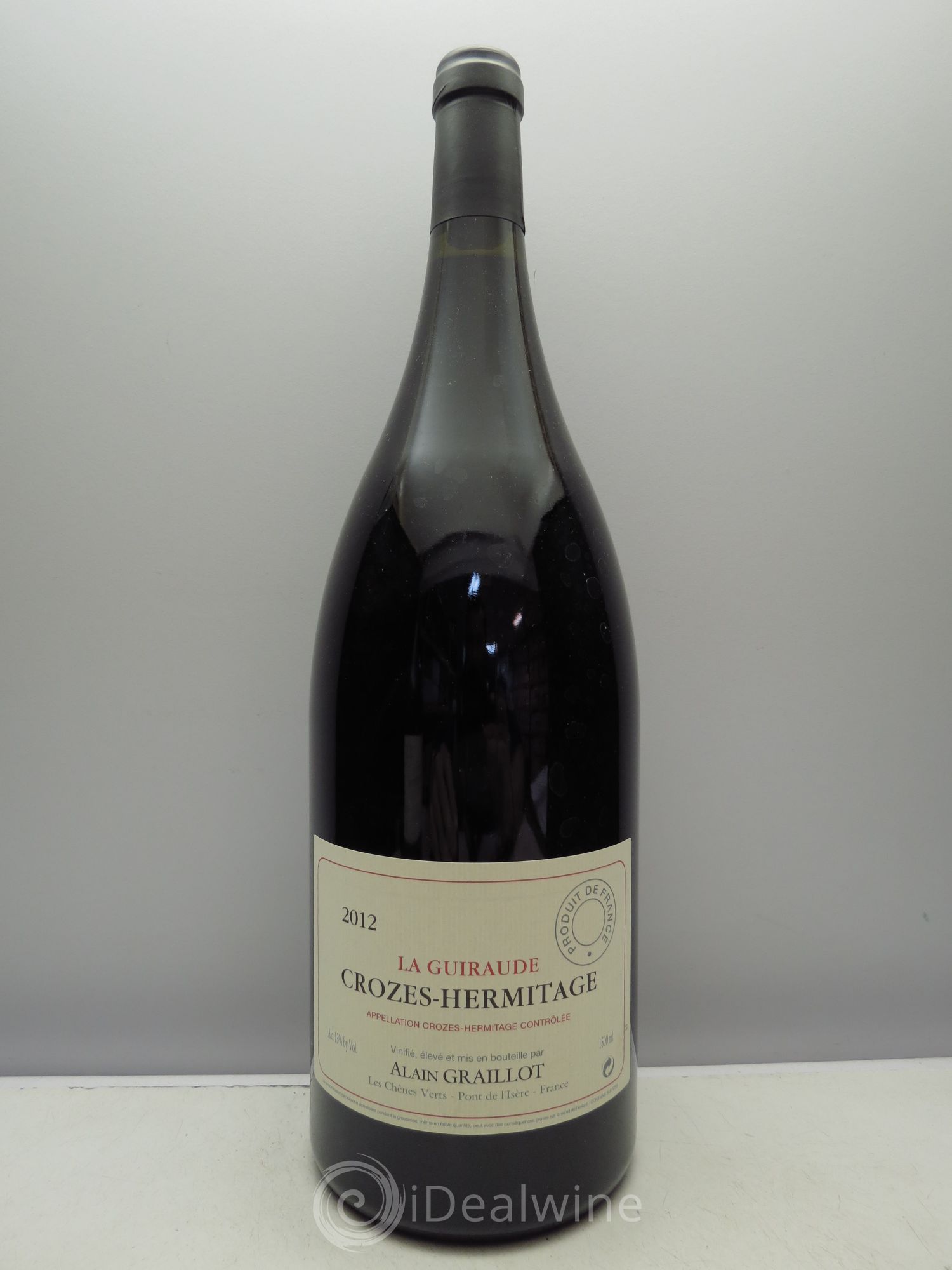 Crozes-Hermitage La Guiraude Domaine Graillot 2012 - Lot de 1 magnum - 0