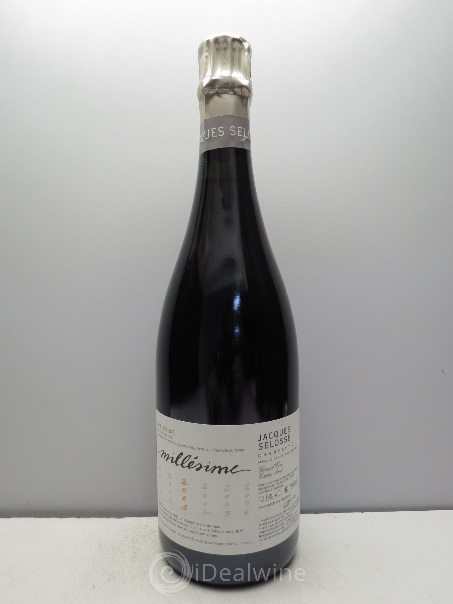 Blanc de Blancs Grand Cru Extra-Brut Jacques Selosse 2003 - Lot of 1 bottle - 0