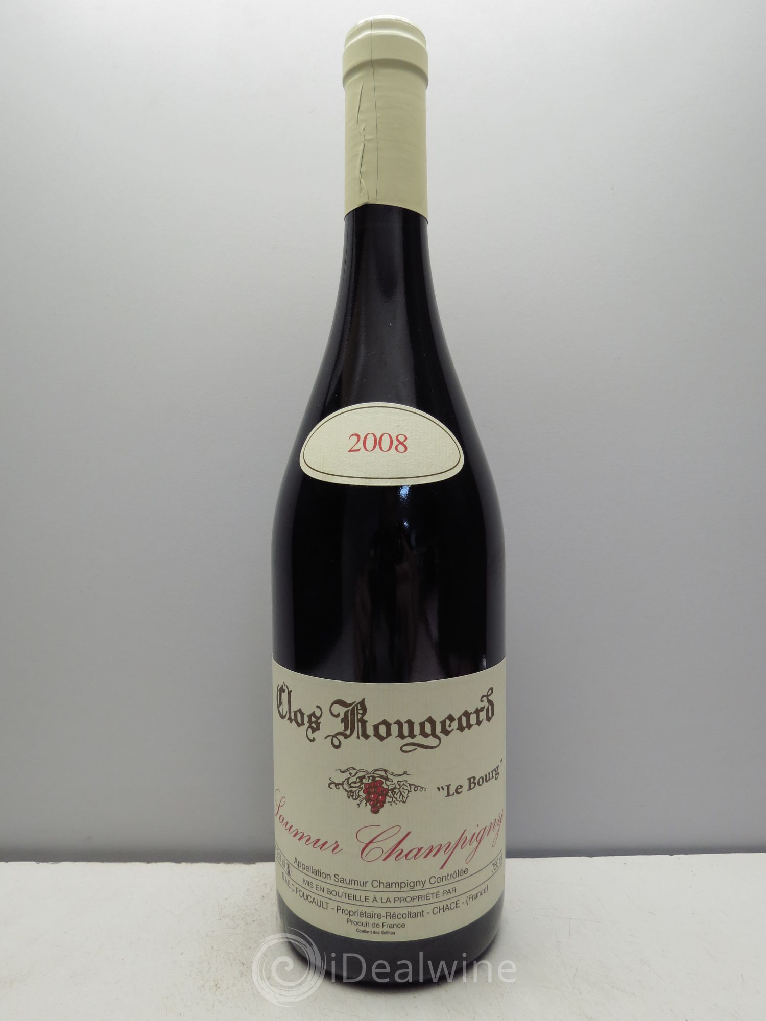 Saumur-Champigny Le Bourg Clos Rougeard 2008 - Lot de 1 bouteille - 0