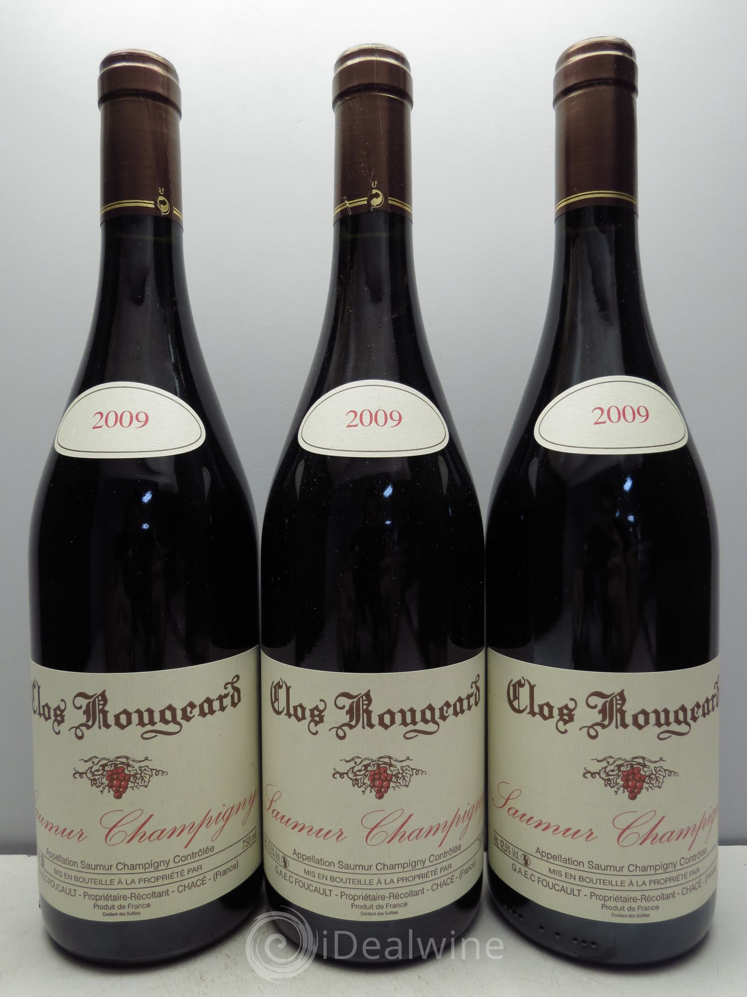 Saumur-Champigny Clos Rougeard 2009 - Lot de 3 bouteilles - 0