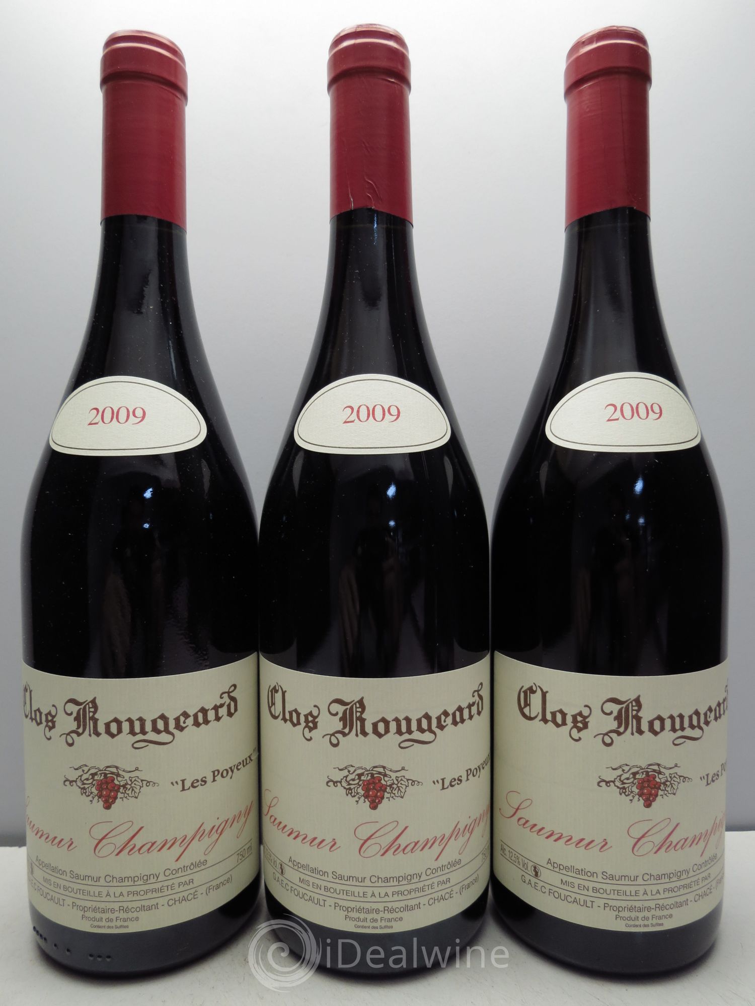Saumur-Champigny Les Poyeux Clos Rougeard 2009 - Lot de 3 bouteilles - 0