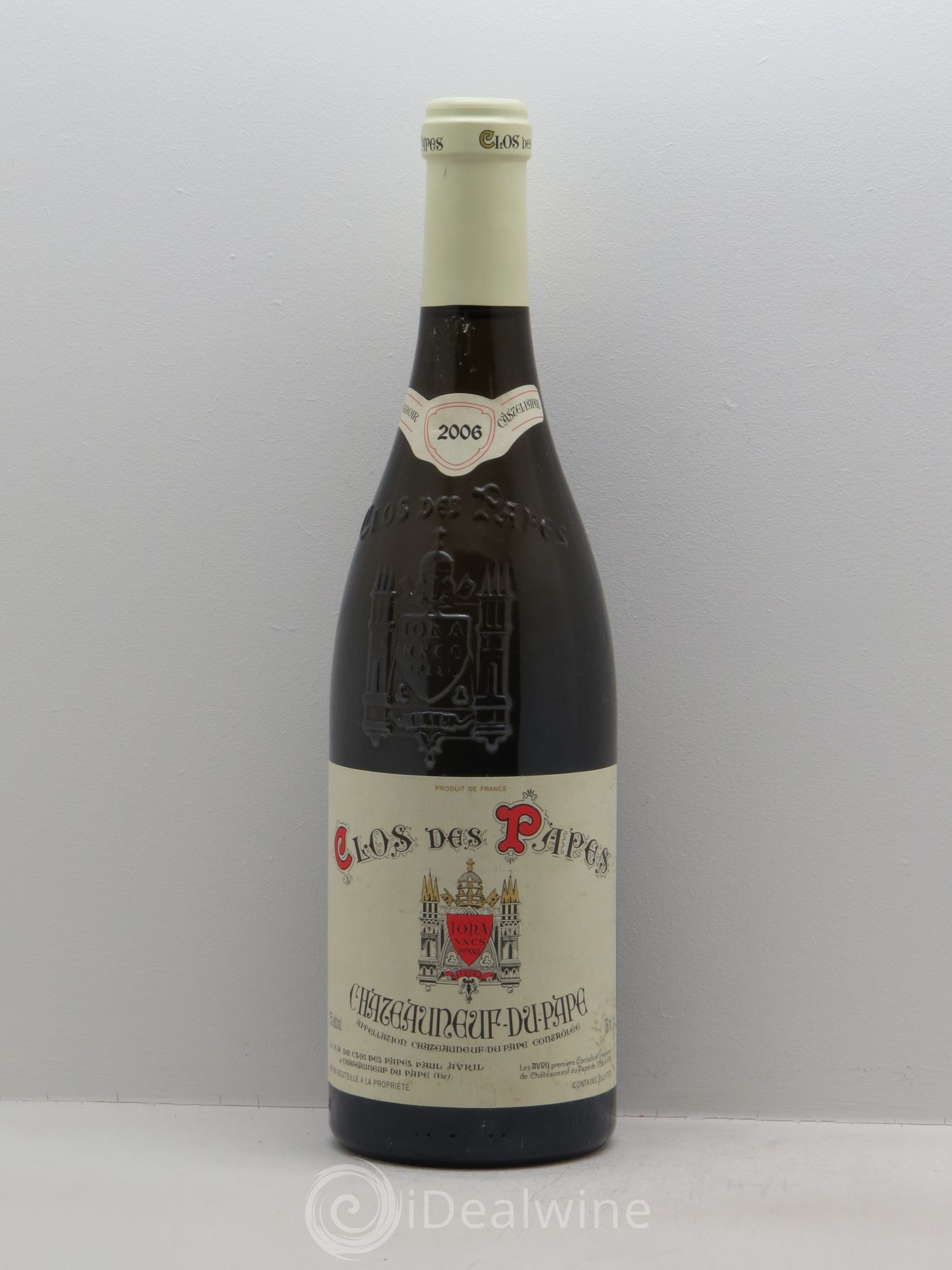 Châteauneuf-du-Pape Clos des Papes - Paul Avril (sans prix de réserve - no reserve) 2006 - Posten von 1 Flasche - 0