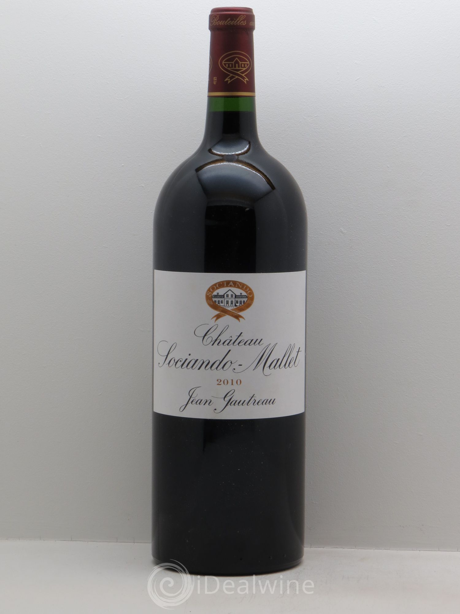 Château Sociando Mallet 2010 - Lot de 1 magnum - 0