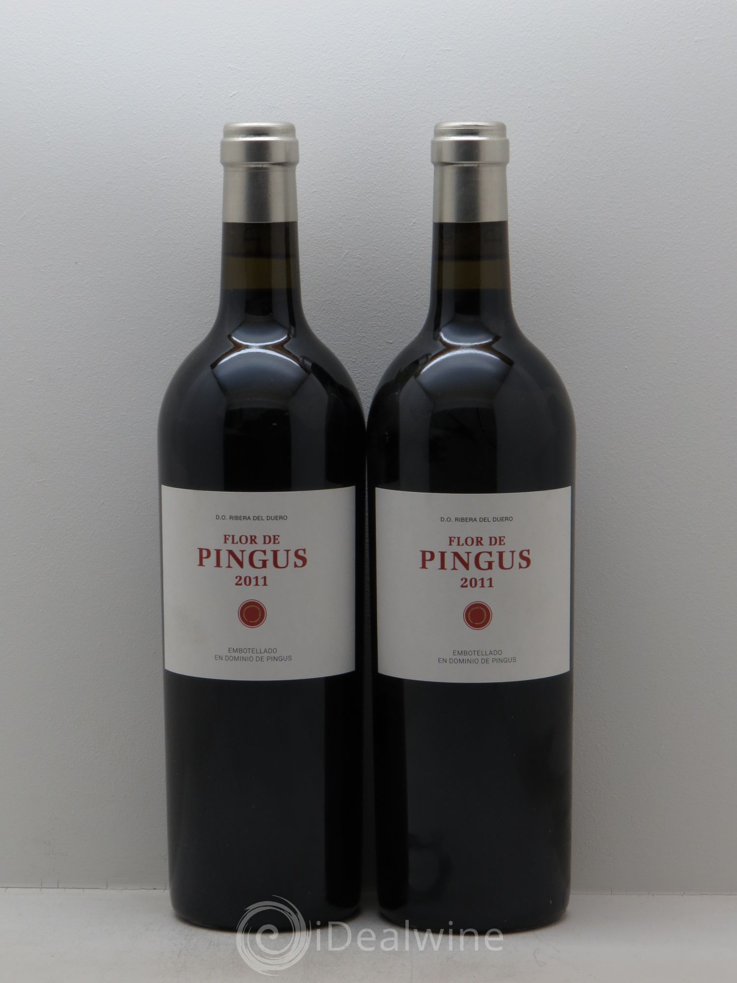 Ribera Del Duero Flor de Pingus Dominio de Pingus - Peter Sisseck 2011 - Lot de 2 bouteilles - 0