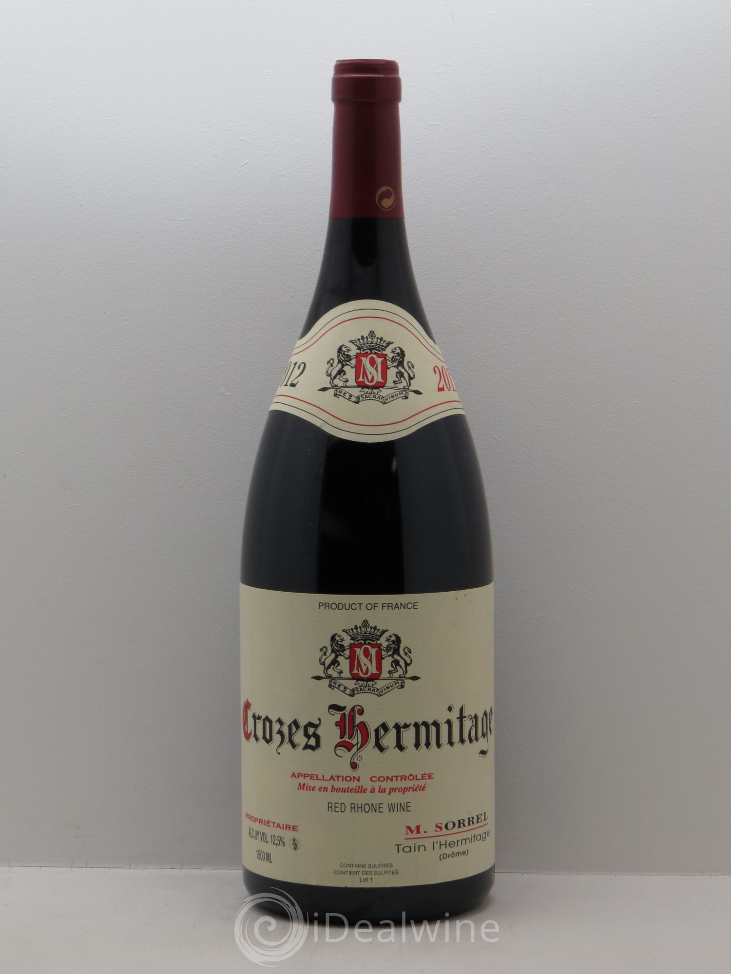 Crozes-Hermitage Marc Sorrel 2012 - Posten von 1 Magnum - 0