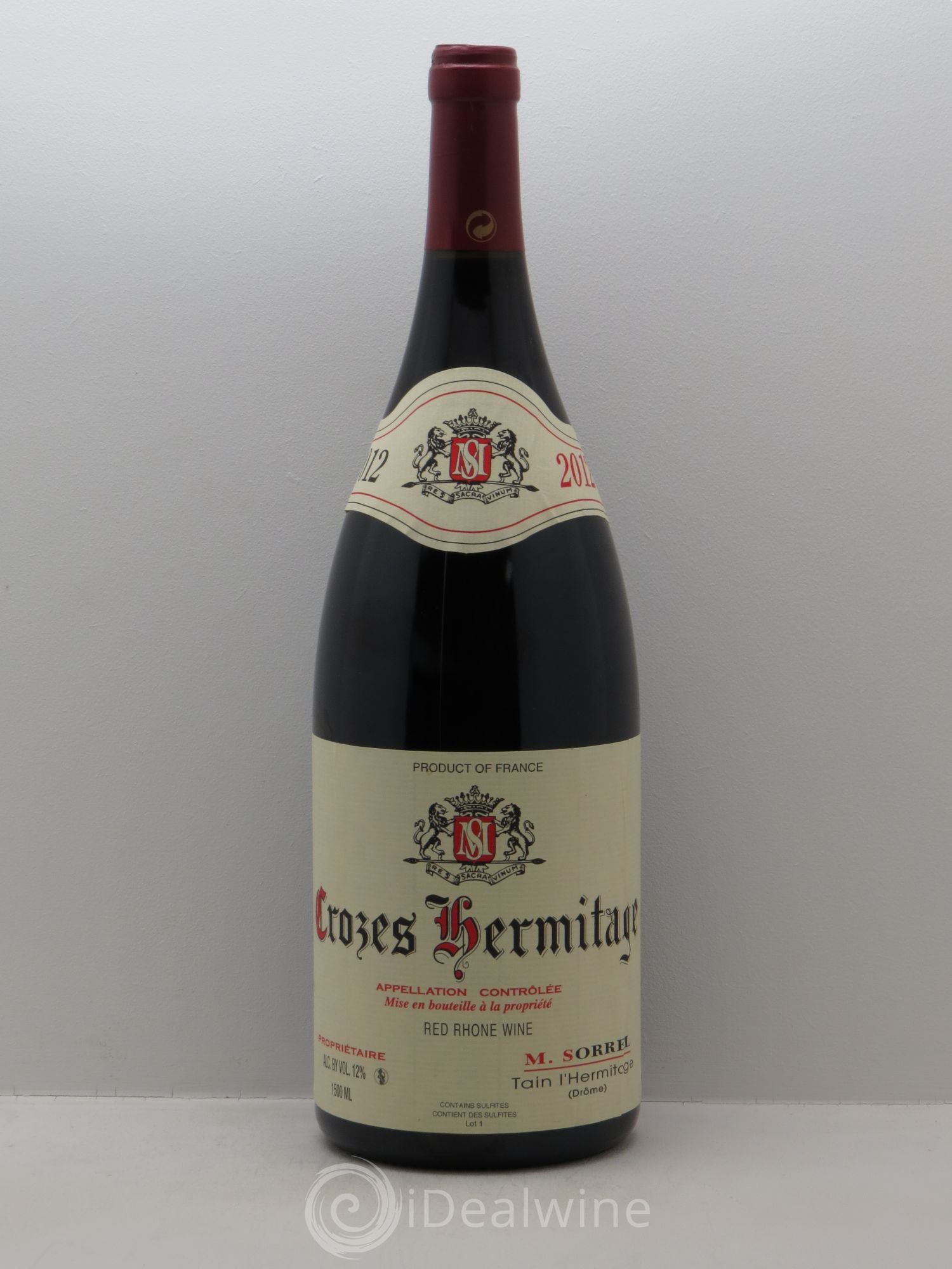 Crozes-Hermitage Marc Sorrel 2012 - Posten von 1 Magnum - 0