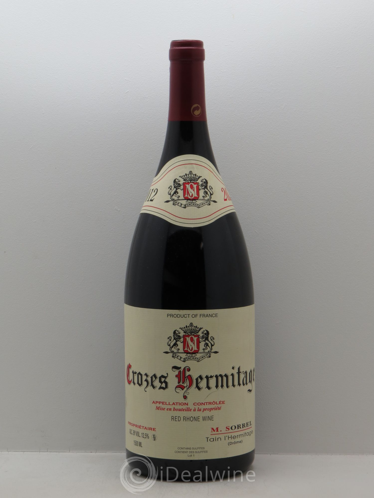 Crozes-Hermitage Marc Sorrel 2012 - Posten von 1 Magnum - 0